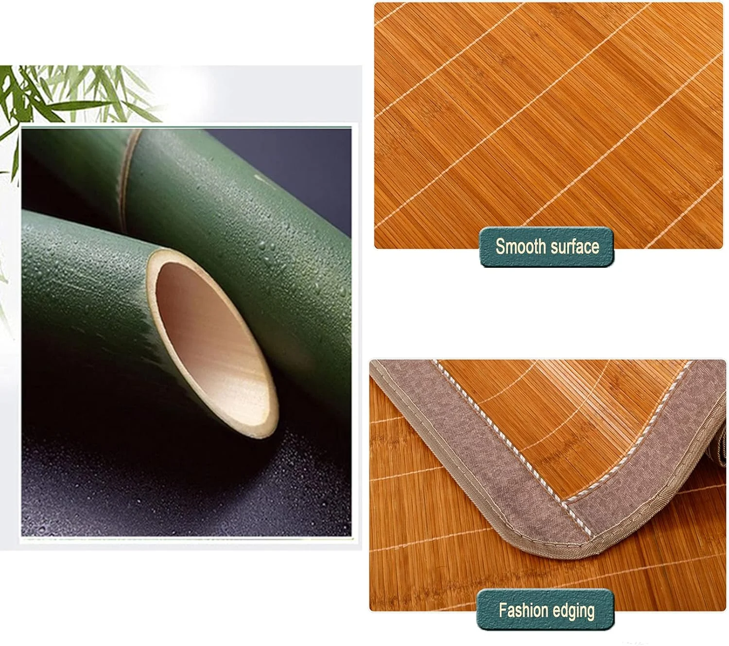 تشک خواب تابستانی، تشک زیرانداز بامبو راتان کربنیزه تابستانی بافته شده دو طرفه صاف و سالم تاشو خنک کننده، مناسب برای پد خواب یک نفره اتاق خواب تخت دو نفره تشک خواب تابستانی، تشک زیرانداز بامبو راتان کربنیزه تابستانی بافته شده دو طرفه صاف و سالم تاشو خنک کننده، مناسب برای پد خواب یک نفره اتاق خواب تخت دو نفره