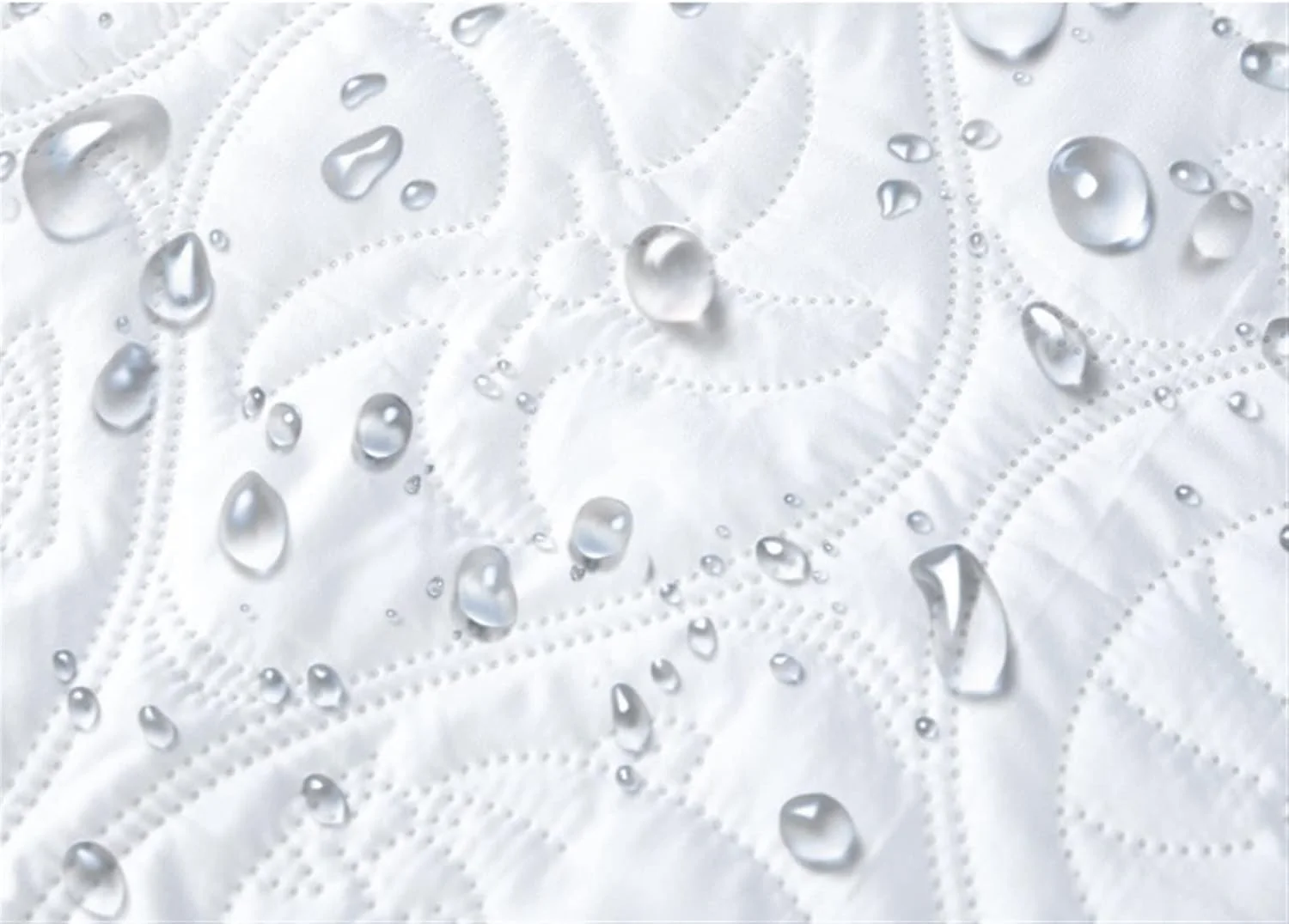 محافظ تشک پالترت، ضد آب، طرح برجسته، ملحفه کش دار، روکش تشک، پد نرم و ضخیم برای تخت