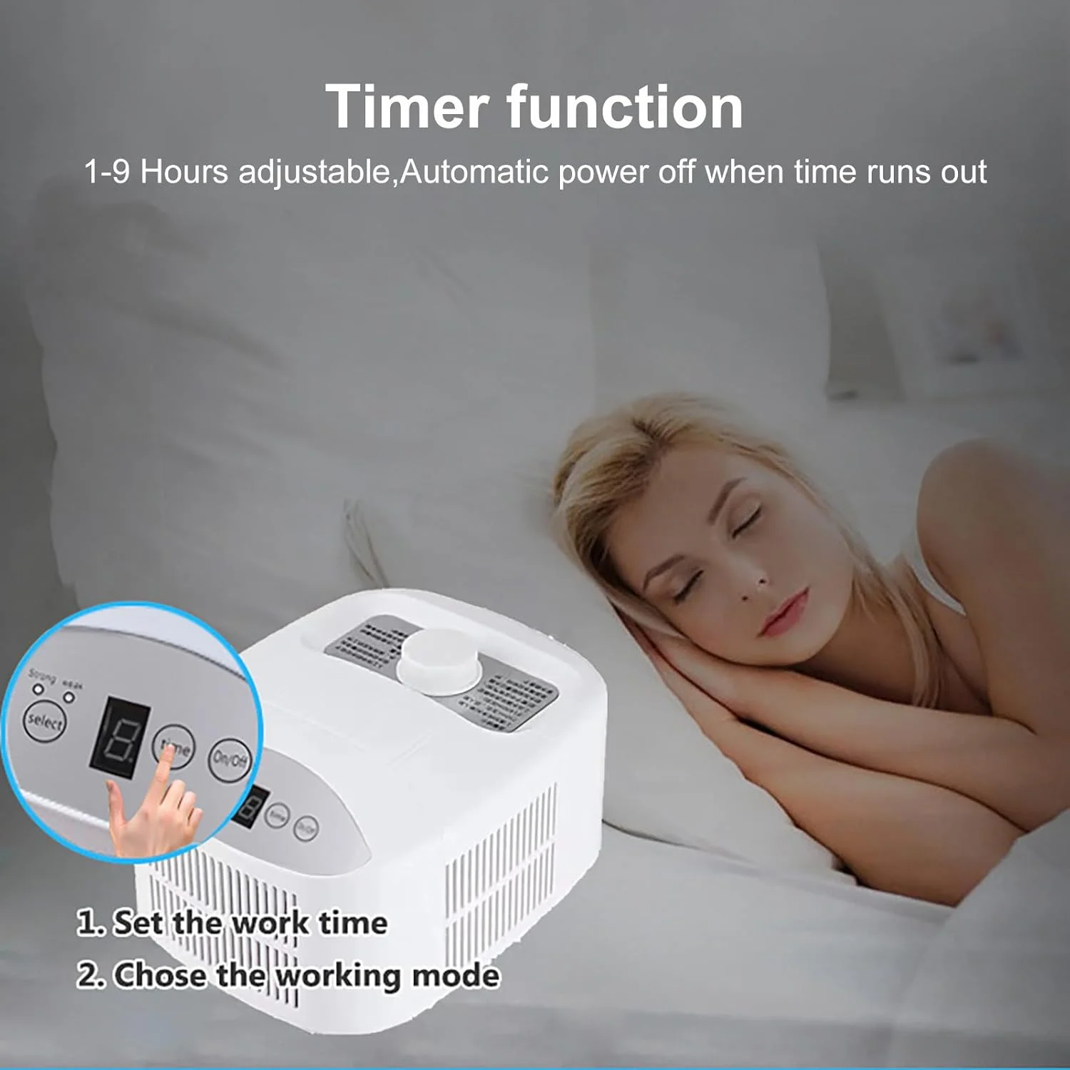 پد خنک کننده تشک آبی potow برای تعریق شبانه و افراد گرمایی، تاپر تشک خنک کننده 70 واتی، چیلر تخت خواب تابستانی کم صدا، 160×70 سانتی متر