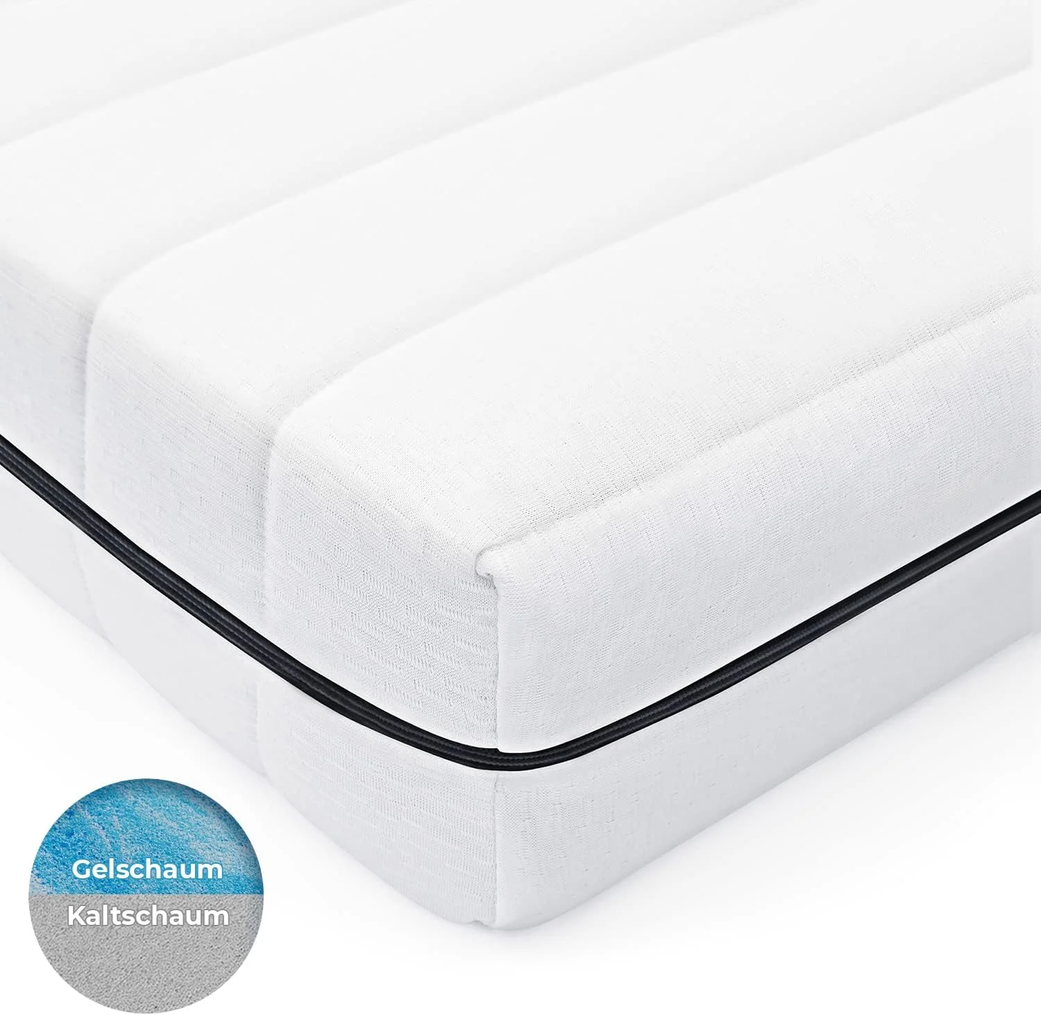 تشک ژلی Mister Sandman، ابعاد 180 در 200 سانتی متر، تشک با پد ژلی، تشک با هسته دوتایی با روکش پارچه ای دوبل ممتاز، تشک فوم ژل