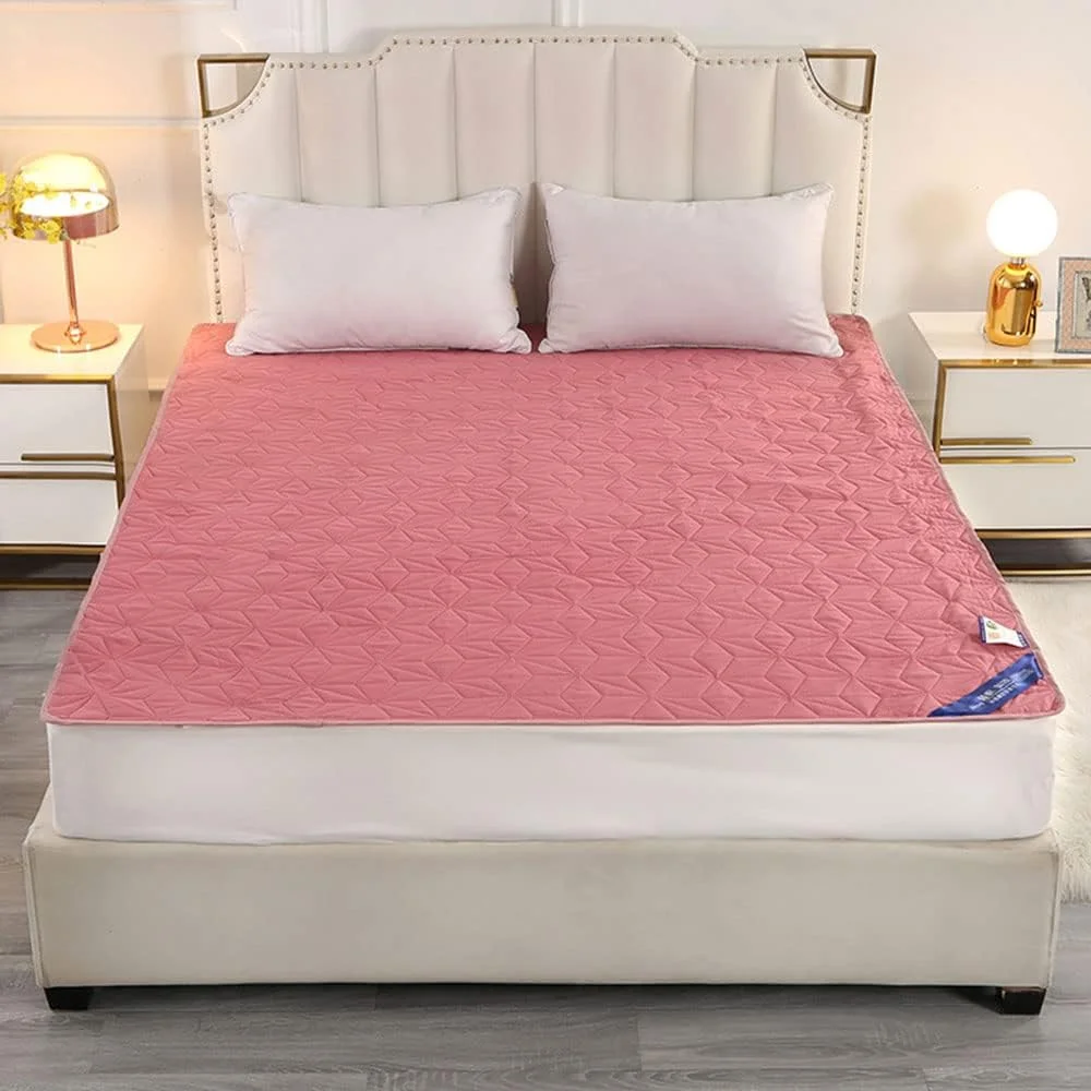 محافظ تشک دو نفره، محافظ ضد آب تشک، محافظ خنک کننده تشک، ضد آب، ادراری، مناسب برای نوزادان، سالمندان، حیوانات خانگی، صورتی، 120 * 200 سانتی متر محافظ تشک دو نفره، محافظ ضد آب تشک، محافظ خنک کننده تشک، ضد آب، ادراری، مناسب برای نوزادان، سالمندان، حیوانات خانگی، صورتی، 120 * 200 سانتی متر