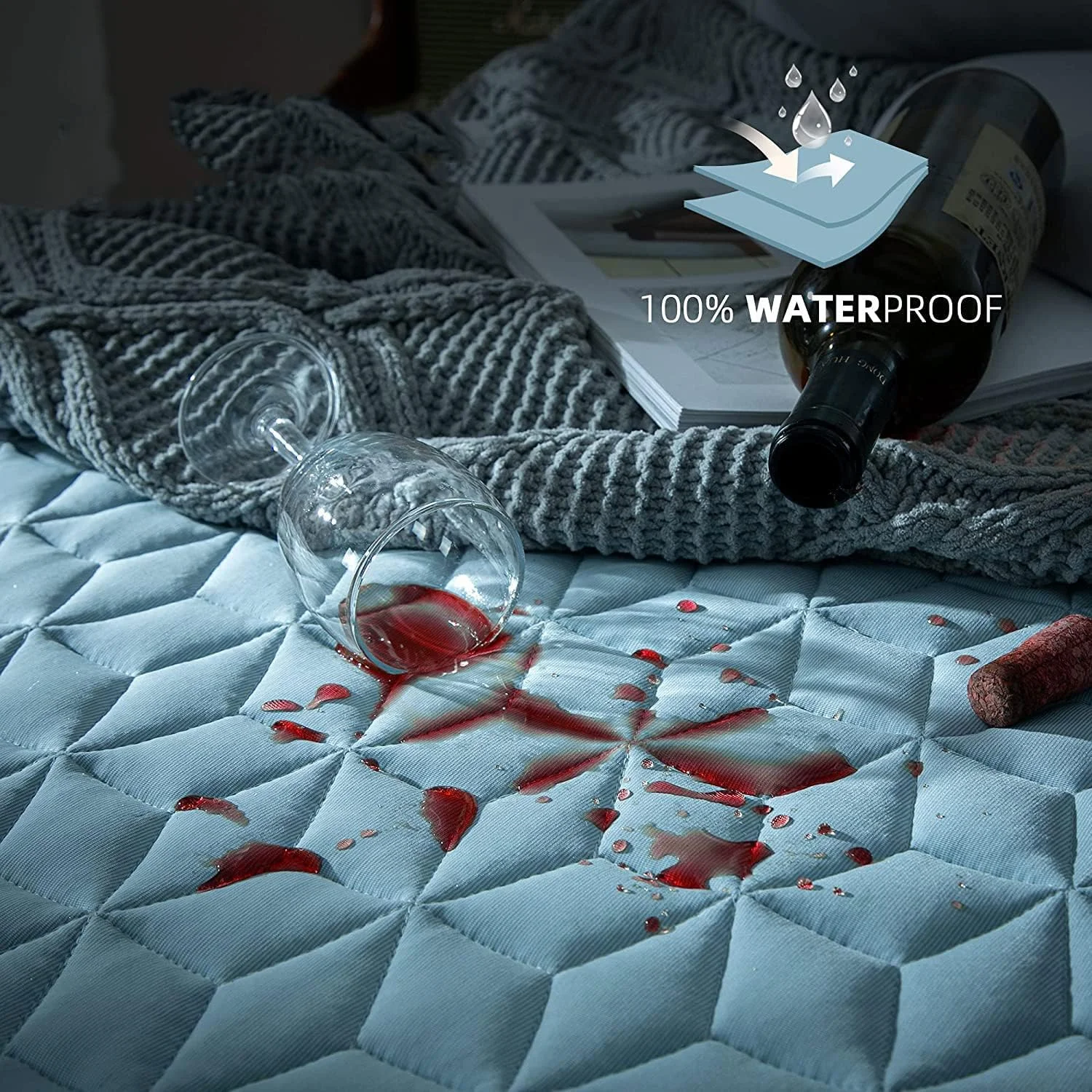 محافظ تشک دو نفره، محافظ ضد آب تشک، محافظ خنک کننده تشک، ضد آب، ادراری، مناسب برای نوزادان، سالمندان، حیوانات خانگی، صورتی، 120 * 200 سانتی متر محافظ تشک دو نفره، محافظ ضد آب تشک، محافظ خنک کننده تشک، ضد آب، ادراری، مناسب برای نوزادان، سالمندان، حیوانات خانگی، صورتی، 120 * 200 سانتی متر