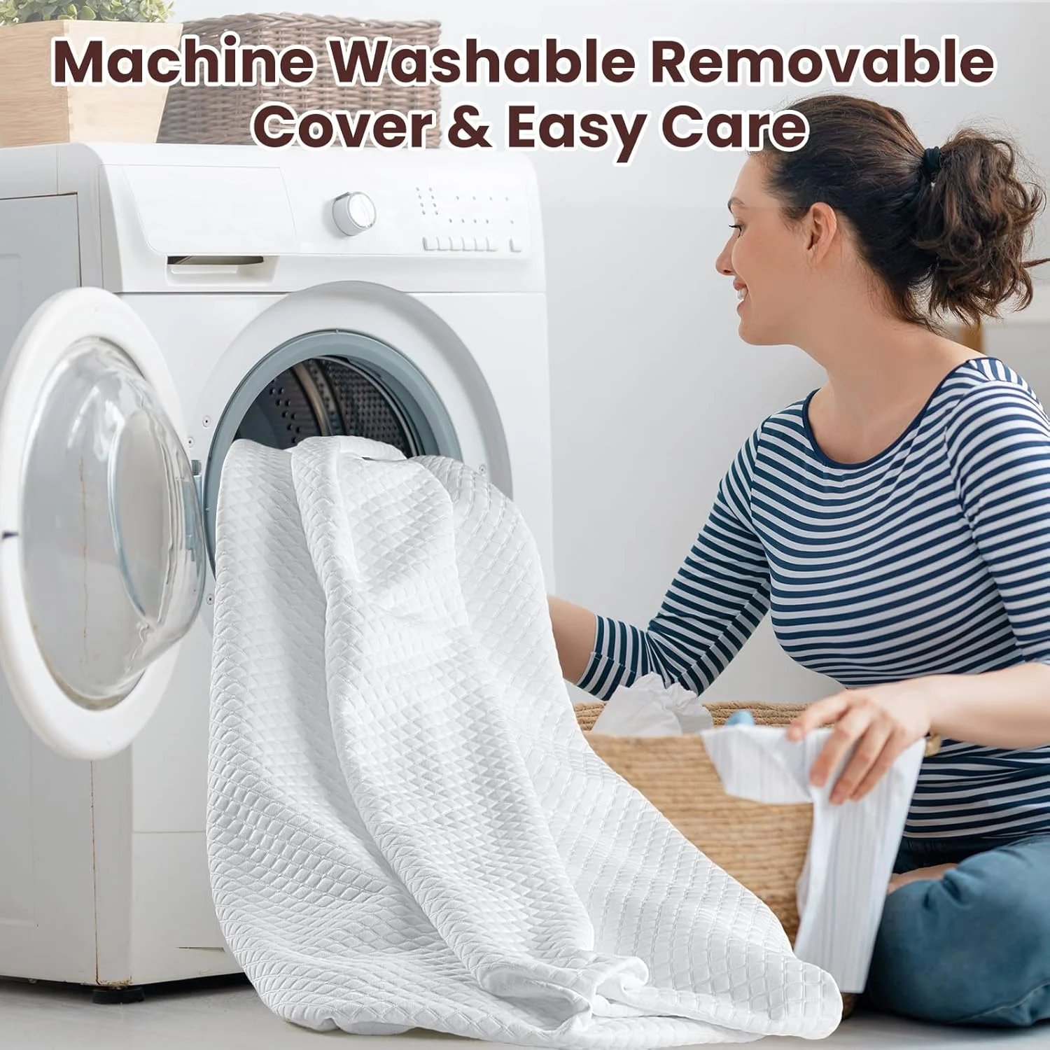 رویه تشک سفت سایز یک نفره، رویه تشک فوم تزریق شده با ژل 4 اینچی برای تخت یک نفره، پد تشک برای پشتیبانی از بدن و کاهش فشار، طراحی تهویه شده، دارای گواهی CertiPUR-US، روکش قابل جابجایی رویه تشک سفت سایز یک نفره، رویه تشک فوم تزریق شده با ژل 4 اینچی برای تخت یک نفره، پد تشک برای پشتیبانی از بدن و کاهش فشار، طراحی تهویه شده، دارای گواهی CertiPUR-US، روکش قابل جابجایی