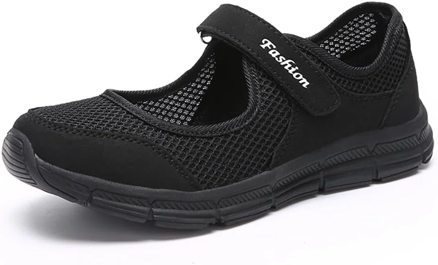 کفش پیاده روی زنانه چاکنس، سبک وزن، تنفس پذیر، مدل مری جین تخت کفش پیاده روی زنانه چاکنس، سبک وزن، تنفس پذیر، مدل مری جین تخت