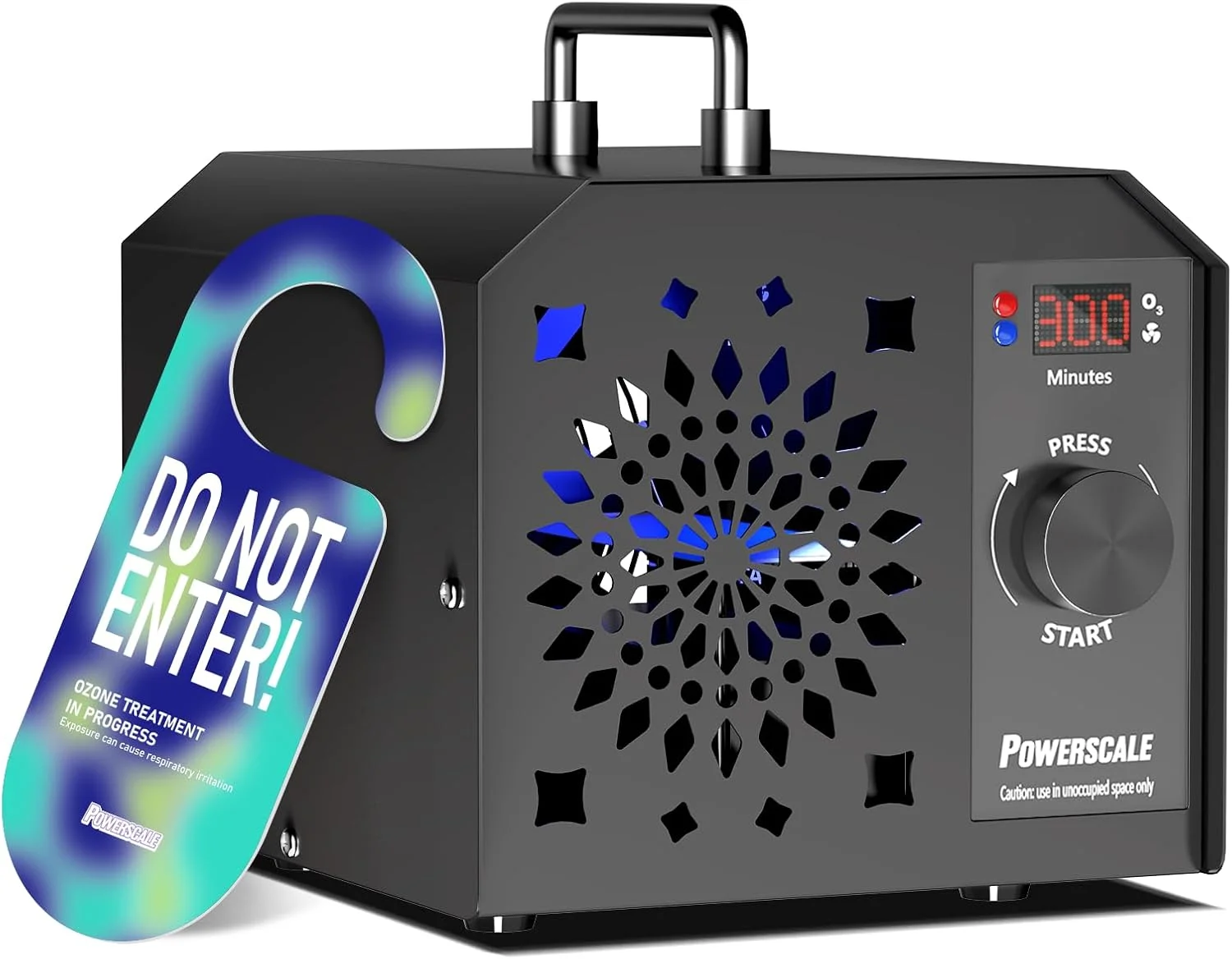 ژنراتور اوزون PowerScale با ظرفیت 75000 میلی گرم در ساعت OZB1، از بین برنده بوی اوزون، دستگاه اوزون تجاری حذف بو، برای خانه، ماشین، اتاق حیوانات خانگی - دستگاه اوزون یونیزه کننده با ظرفیت بالا، مشکی ژنراتور اوزون PowerScale با ظرفیت 75000 میلی گرم در ساعت OZB1، از بین برنده بوی اوزون، دستگاه اوزون تجاری حذف بو، برای خانه، ماشین، اتاق حیوانات خانگی - دستگاه اوزون یونیزه کننده با ظرفیت بالا، مشکی