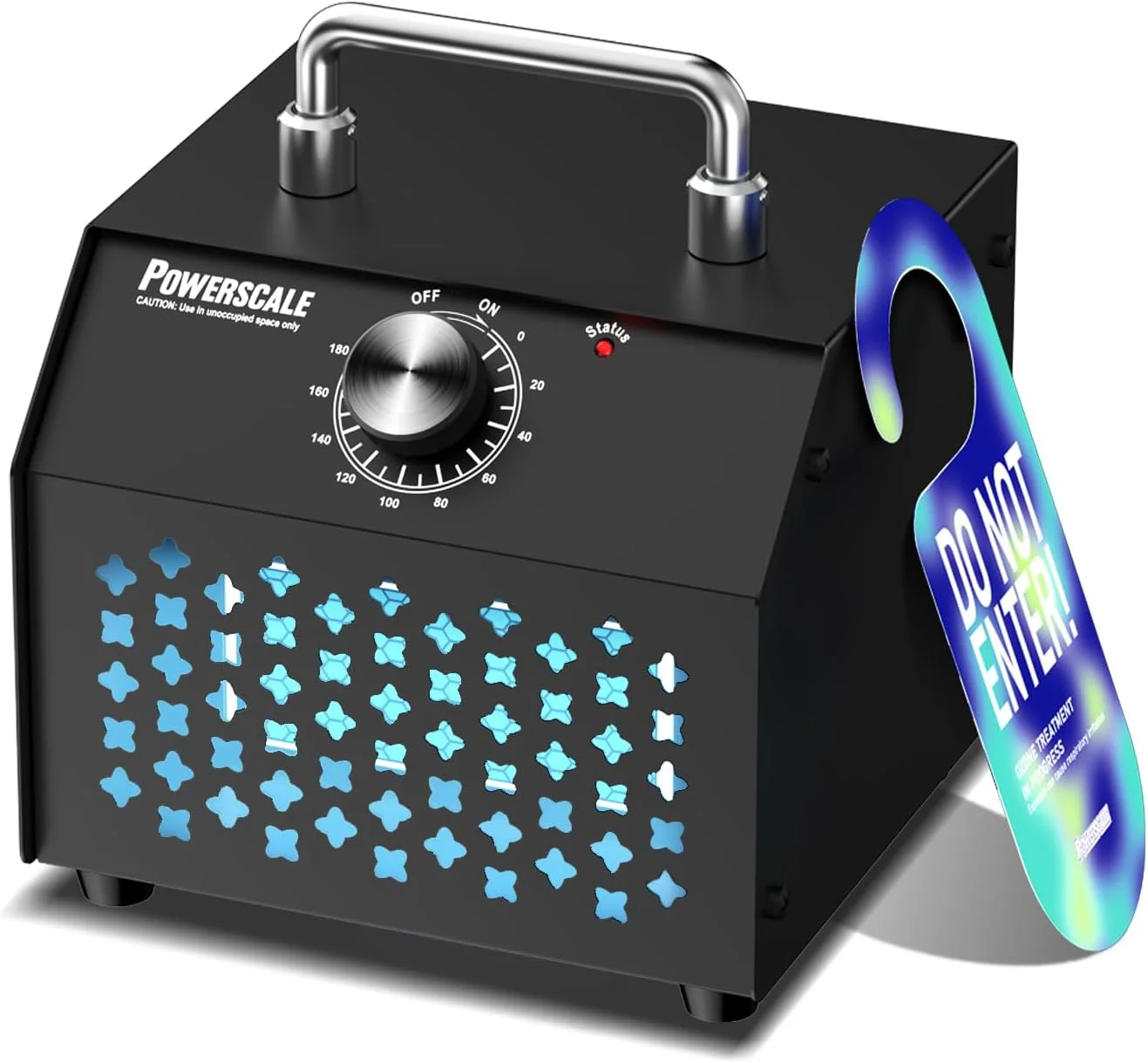 ژنراتور اوزون پاوراسکیل 55000 میلی گرم در ساعت، جمع و جور، تخلیه ایمنی 10 ثانیه، کنترل الکترونیکی دقیق، از بین برنده بوی O3 برای خانه، ماشین، بوی حیوانات خانگی و زیرزمین تا 2400 فوت مربع - OZE1، مشکی ژنراتور اوزون پاوراسکیل 55000 میلی گرم در ساعت، جمع و جور، تخلیه ایمنی 10 ثانیه، کنترل الکترونیکی دقیق، از بین برنده بوی O3 برای خانه، ماشین، بوی حیوانات خانگی و زیرزمین تا 2400 فوت مربع - OZE1، مشکی