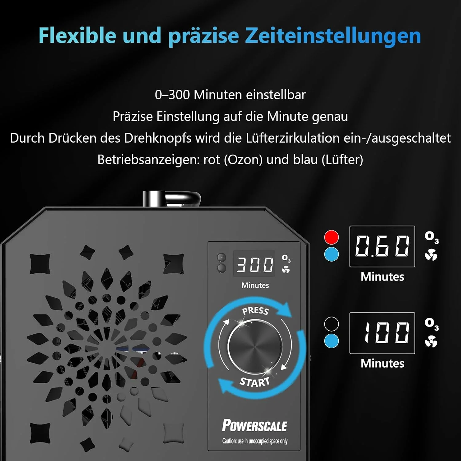 ژنراتور اوزون PowerScale با ظرفیت 75000 میلی گرم در ساعت OZB1، از بین برنده بوی اوزون، دستگاه اوزون تجاری حذف بو، برای خانه، ماشین، اتاق حیوانات خانگی - دستگاه اوزون یونیزه کننده با ظرفیت بالا، مشکی ژنراتور اوزون PowerScale با ظرفیت 75000 میلی گرم در ساعت OZB1، از بین برنده بوی اوزون، دستگاه اوزون تجاری حذف بو، برای خانه، ماشین، اتاق حیوانات خانگی - دستگاه اوزون یونیزه کننده با ظرفیت بالا، مشکی