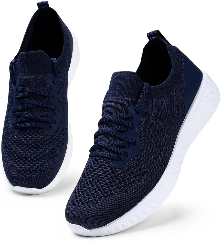 کفش ورزشی زنانه HKR، کفش های دویدن، کفش های پیاده روی سبک وزن، کفش تنیس، سرمه ای، سایز 38.5 اروپا کفش ورزشی زنانه HKR، کفش های دویدن، کفش های پیاده روی سبک وزن، کفش تنیس، سرمه ای، سایز 38.5 اروپا