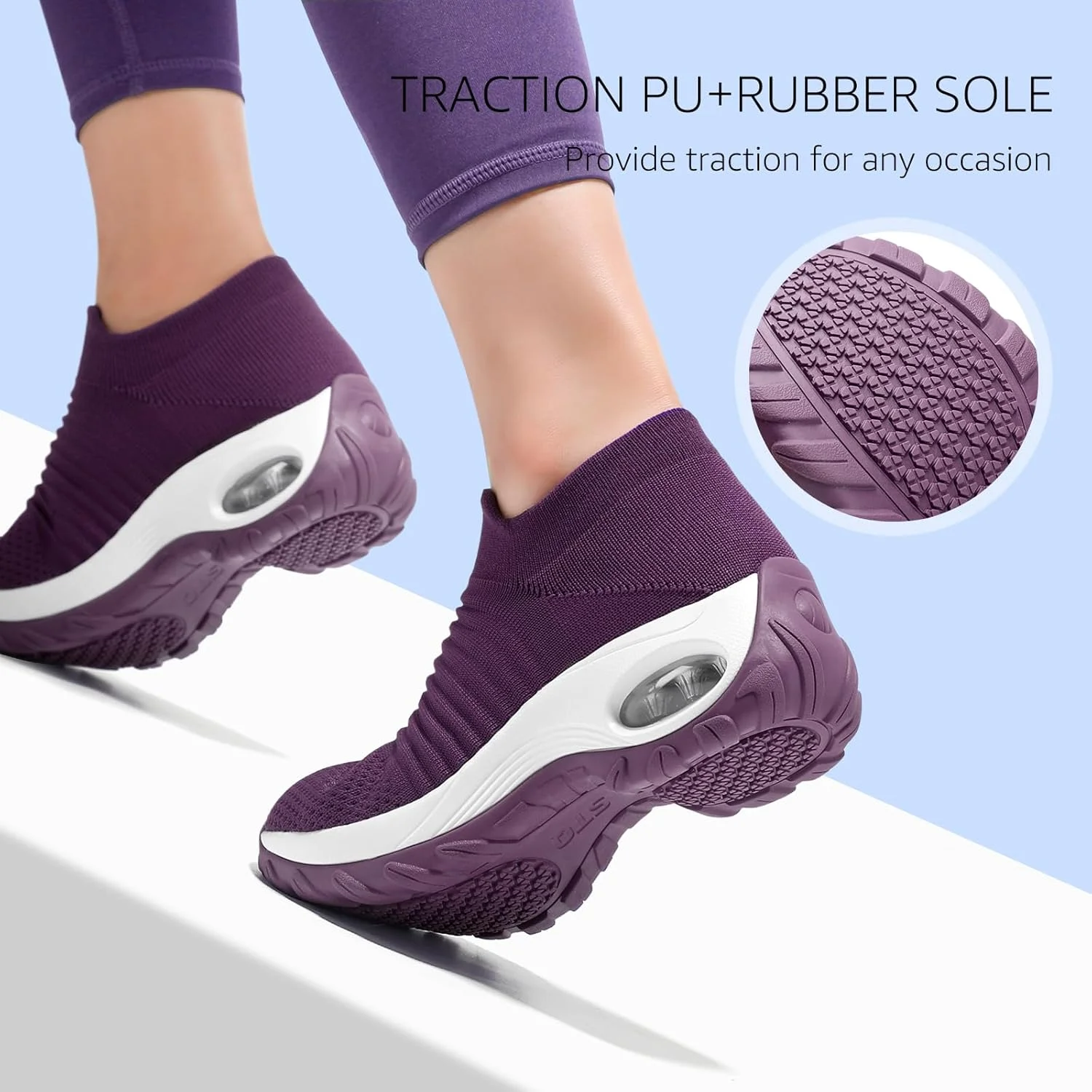 کفش پیاده روی زنانه HKR، پشتیبانی از قوس پا، راحت، سبک وزن، توری، ضد لغزش، کفش کار… کفش پیاده روی زنانه HKR، پشتیبانی از قوس پا، راحت، سبک وزن، توری، ضد لغزش، کفش کار…