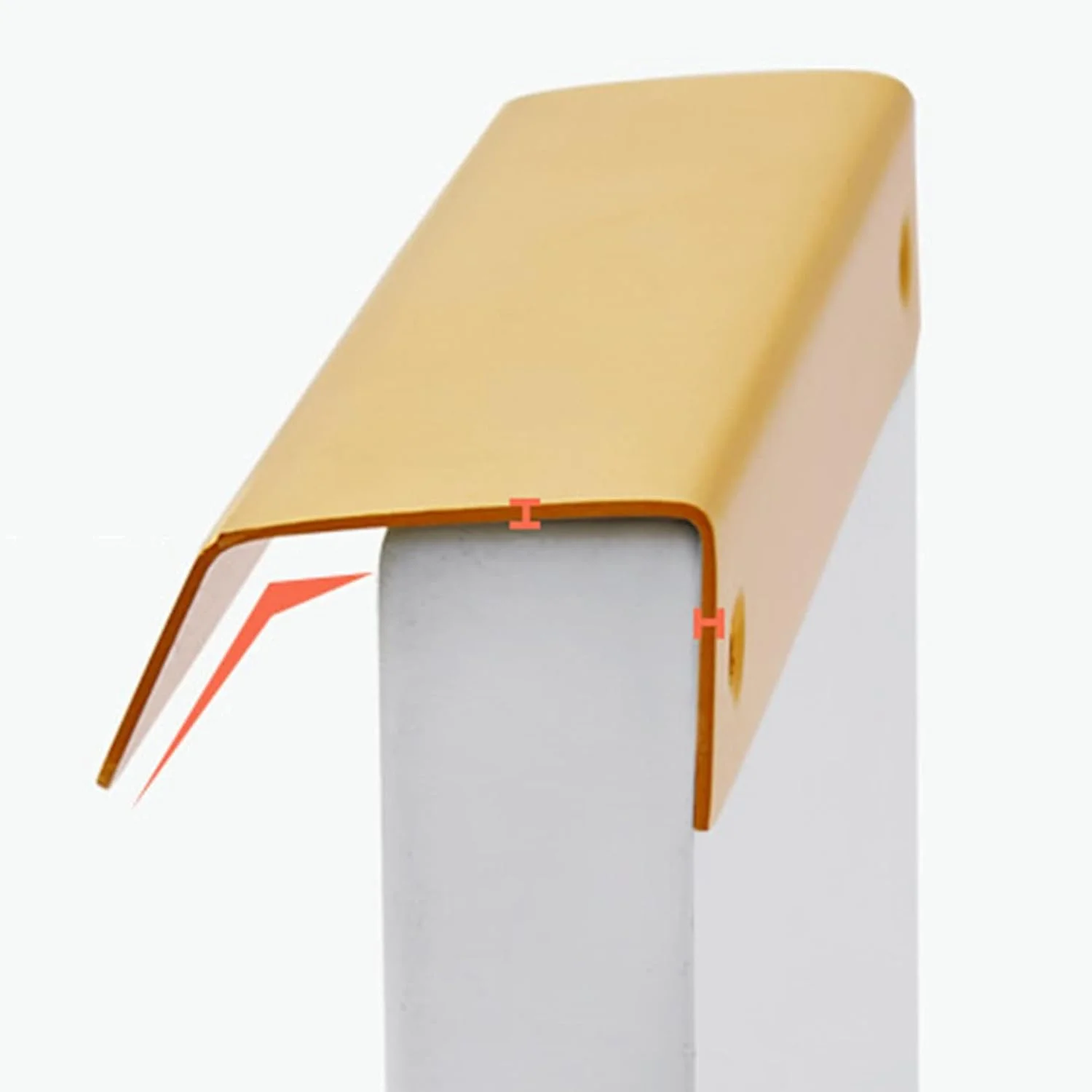 دستگیره مخفی توکار لبه انگشتی برنجی دستگیره کابینت آشپزخانه طلایی دستگیره مبلمان کشو مناسب کشو، کمد لباس، همراه با پیچ (فاصله سوراخ 96 میلی متر) دستگیره مخفی توکار لبه انگشتی برنجی دستگیره کابینت آشپزخانه طلایی دستگیره مبلمان کشو مناسب کشو، کمد لباس، همراه با پیچ (فاصله سوراخ 96 میلی متر)