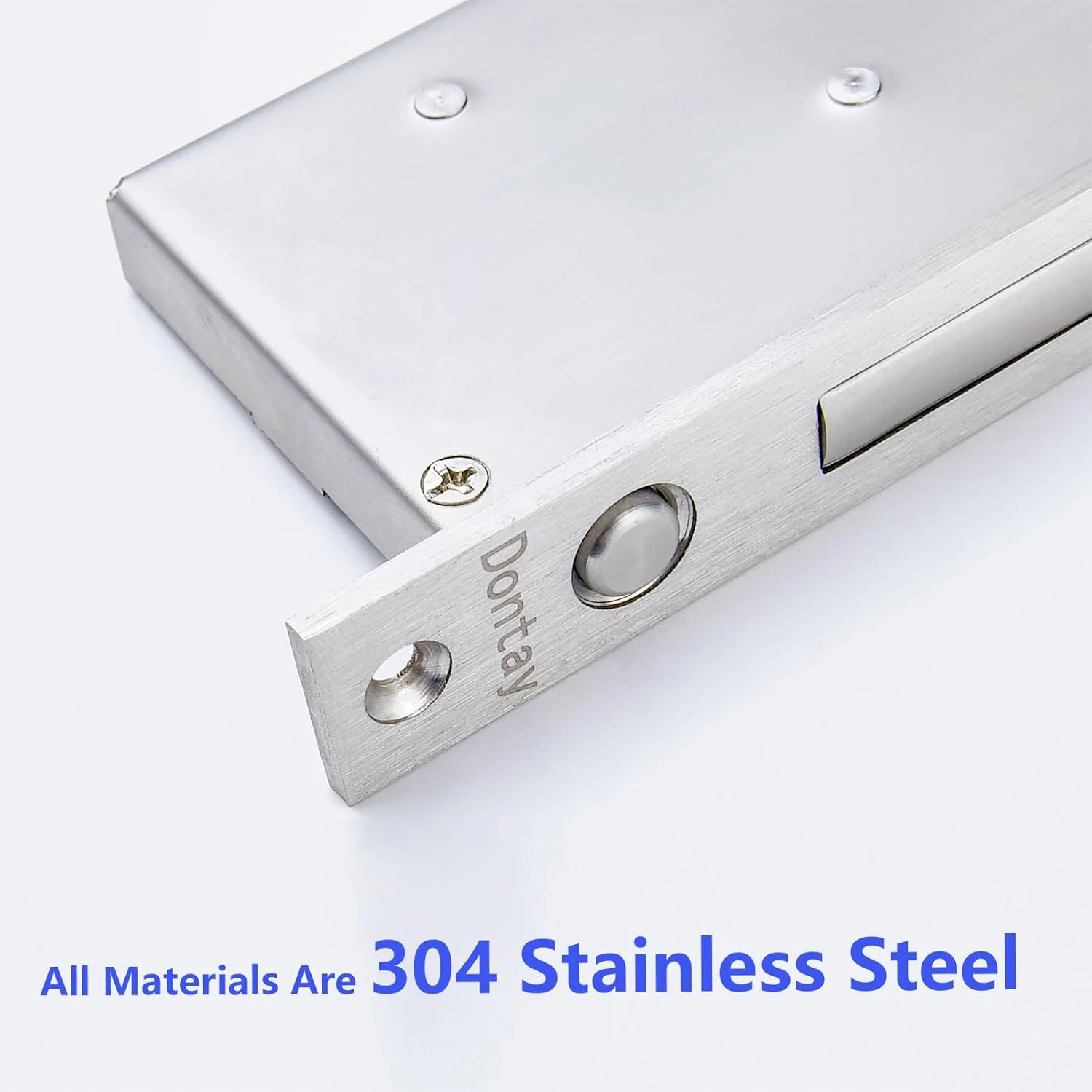 دستگیره های درب کشویی پاکتی Dontay، سخت افزار درب پاکتی غیر قفل شونده از جنس استنلس استیل 304، دستگیره های فرورفته توکار، دستگیره لبه سنگین با حلقه بیرون جهنده (نیکل ساتن (1 ست)، 6 اینچ)، مستطیلی دستگیره های درب کشویی پاکتی Dontay، سخت افزار درب پاکتی غیر قفل شونده از جنس استنلس استیل 304، دستگیره های فرورفته توکار، دستگیره لبه سنگین با حلقه بیرون جهنده (نیکل ساتن (1 ست)، 6 اینچ)، مستطیلی