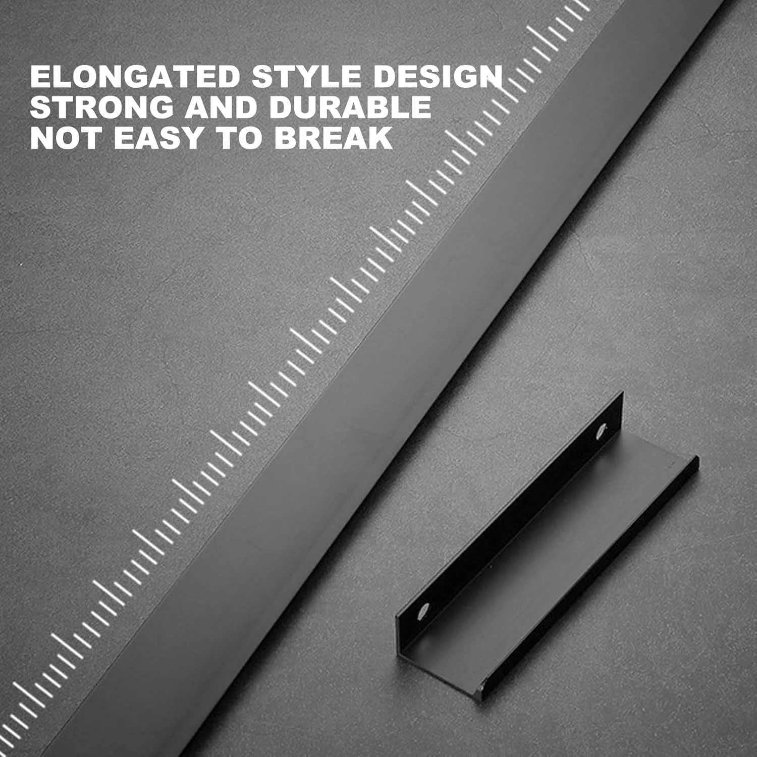 دستگیره مخفی کابینت 15 عددی، آلیاژ آلومینیوم مشکی، پوشش چند لایه ضد زنگ، مناسب برای کمد، اتاق نشیمن دستگیره مخفی کابینت 15 عددی، آلیاژ آلومینیوم مشکی، پوشش چند لایه ضد زنگ، مناسب برای کمد، اتاق نشیمن