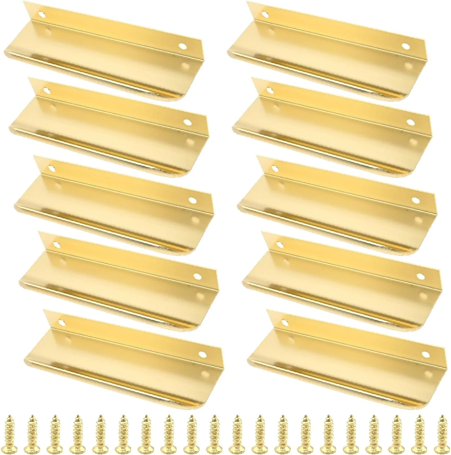 دستگیره های مخفی کابینت CADUFUELLY، دستگیره لبه طلایی کشو، دستگیره کابینت مخفی برای کمدهای آشپزخانه، اتاق نشیمن و غذاخوری (طلایی، 10 عدد، 120 میلی متر) دستگیره های مخفی کابینت CADUFUELLY، دستگیره لبه طلایی کشو، دستگیره کابینت مخفی برای کمدهای آشپزخانه، اتاق نشیمن و غذاخوری (طلایی، 10 عدد، 120 میلی متر)