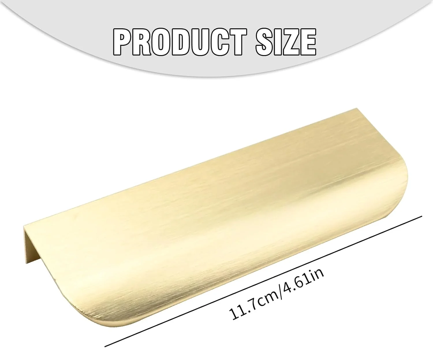 دستگیره های مخفی کابینت CADUFUELLY، دستگیره لبه طلایی کشو، دستگیره کابینت مخفی برای کمدهای آشپزخانه، اتاق نشیمن و غذاخوری (طلایی، 10 عدد، 120 میلی متر) دستگیره های مخفی کابینت CADUFUELLY، دستگیره لبه طلایی کشو، دستگیره کابینت مخفی برای کمدهای آشپزخانه، اتاق نشیمن و غذاخوری (طلایی، 10 عدد، 120 میلی متر)