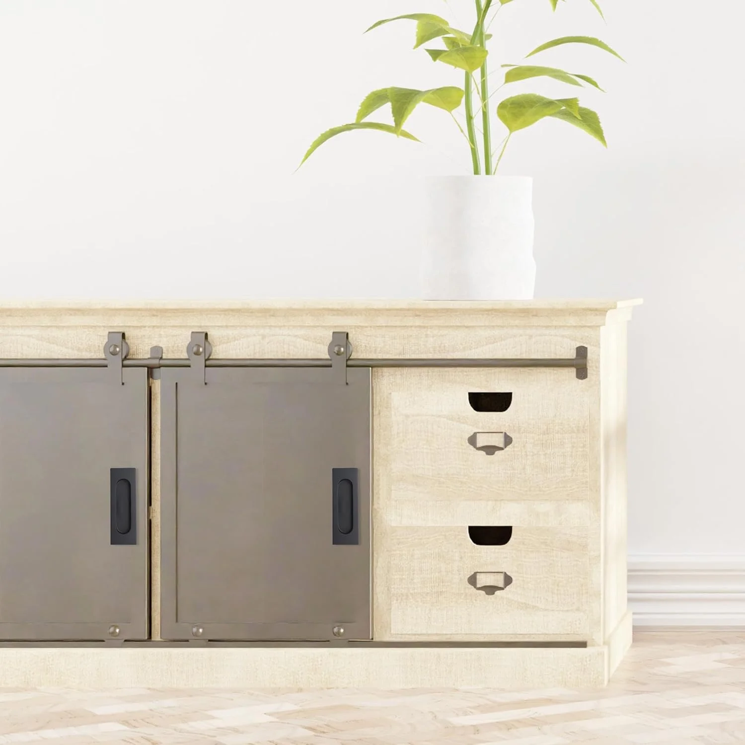 دستگیره های توکار مات مشکی Cozy Tower، مناسب برای درب کمد، کابینت آشپزخانه، درب کشویی کوچک، سخت افزار مستطیلی استیل ضد زنگ (2 عدد) دستگیره های توکار مات مشکی Cozy Tower، مناسب برای درب کمد، کابینت آشپزخانه، درب کشویی کوچک، سخت افزار مستطیلی استیل ضد زنگ (2 عدد)