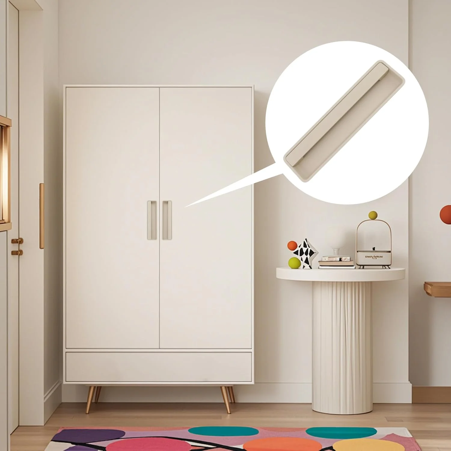 Mewutal 2 عدد دستگیره کشویی درب توکار مخفی، فاصله سوراخ 6 3/10 اینچ، دستگیره های کشویی مشکی، دستگیره های مربعی نامرئی کابینت، دستگیره های لبه انگشتی آلیاژ روی، دستگیره های توکار برای کمد لباس Mewutal 2 عدد دستگیره کشویی درب توکار مخفی، فاصله سوراخ 6 3/10 اینچ، دستگیره های کشویی مشکی، دستگیره های مربعی نامرئی کابینت، دستگیره های لبه انگشتی آلیاژ روی، دستگیره های توکار برای کمد لباس