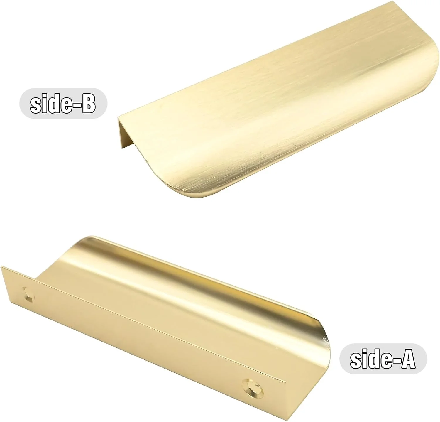 دستگیره های مخفی کابینت CADUFUELLY، دستگیره لبه طلایی کشو، دستگیره کابینت مخفی برای کمدهای آشپزخانه، اتاق نشیمن و غذاخوری (طلایی، 10 عدد، 120 میلی متر) دستگیره های مخفی کابینت CADUFUELLY، دستگیره لبه طلایی کشو، دستگیره کابینت مخفی برای کمدهای آشپزخانه، اتاق نشیمن و غذاخوری (طلایی، 10 عدد، 120 میلی متر)