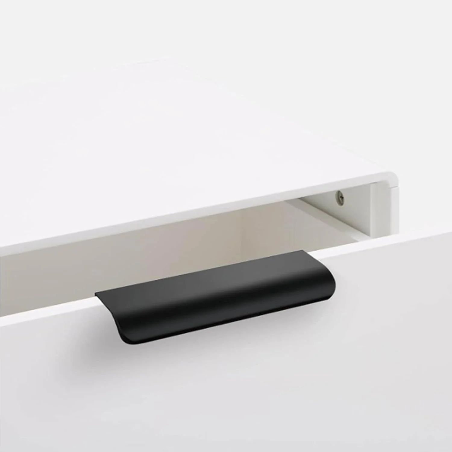 دستگیره مخفی لبه ای کابینت Zheararm بسته 5 عددی، 80 میلی متر / 3.15 اینچ، دستگیره های کشویی مخفی آشپزخانه، دستگیره آلومینیومی تخت مخفی پشتی برای کابینت ها (مشکی) دستگیره مخفی لبه ای کابینت Zheararm بسته 5 عددی، 80 میلی متر / 3.15 اینچ، دستگیره های کشویی مخفی آشپزخانه، دستگیره آلومینیومی تخت مخفی پشتی برای کابینت ها (مشکی)