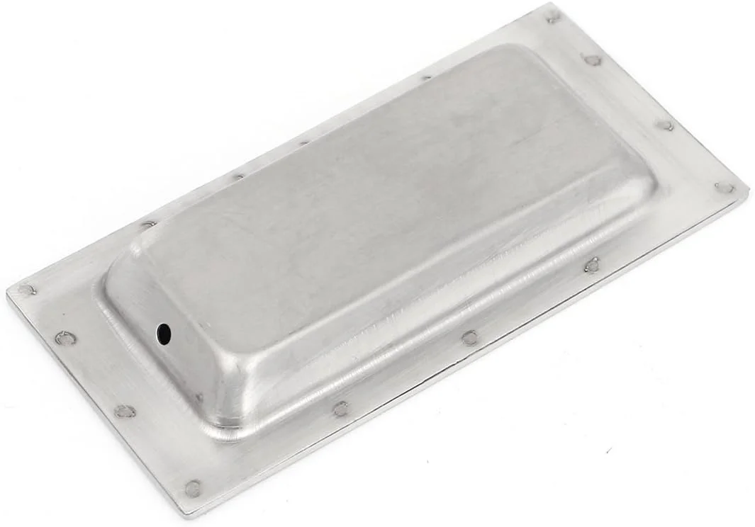 دستگیره درب توکار تو رفته uxcell sourcing map، 52 میلی متر در 102 میلی متر، دستگیره انگشتی، 2 عدد