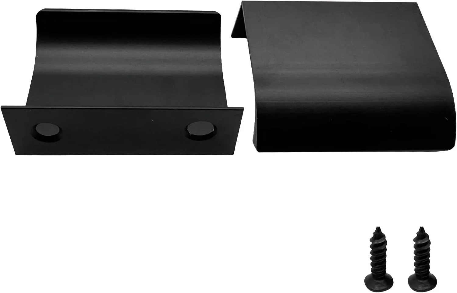 ZLYY 6 عدد دستگیره کابینت مشکی 50 میلی متری، دستگیره های لبه انگشتی مدرن برای کابینت ها، دستگیره های کشو مشکی مات، سخت افزار کششی آلومینیومی، دستگیره و دکمه های مخفی کشو آشپزخانه ZLYY 6 عدد دستگیره کابینت مشکی 50 میلی متری، دستگیره های لبه انگشتی مدرن برای کابینت ها، دستگیره های کشو مشکی مات، سخت افزار کششی آلومینیومی، دستگیره و دکمه های مخفی کشو آشپزخانه