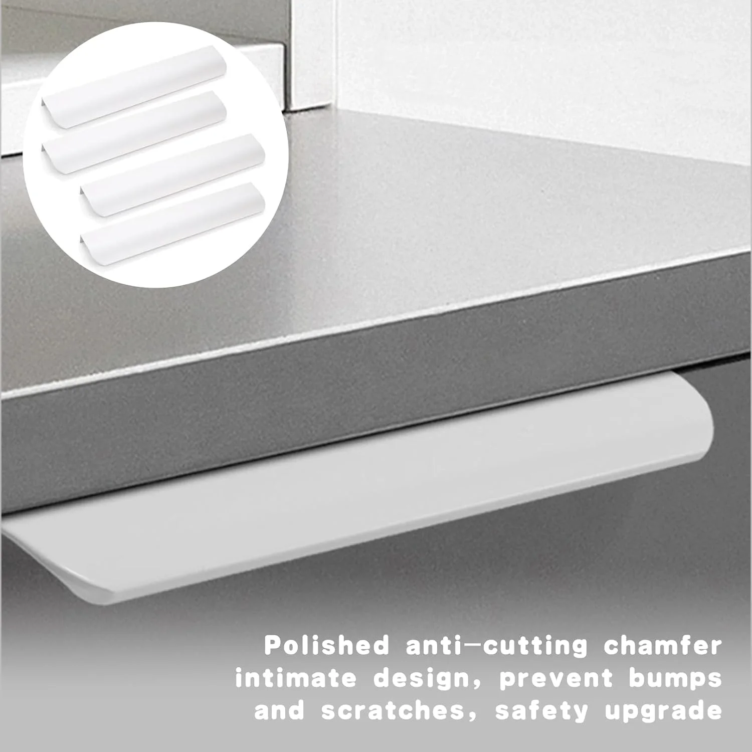 دستگیره های لبه ای سفید رنگ استرانگ، 4 عددی، دستگیره لبه انگشتی، دستگیره های مخفی فرورفته، دستگیره های نامرئی آلیاژ آلومینیوم کمد، دستگیره های کابینت سفید، برای کابینت ها، کشوها، درب های کشویی دستگیره های لبه ای سفید رنگ استرانگ، 4 عددی، دستگیره لبه انگشتی، دستگیره های مخفی فرورفته، دستگیره های نامرئی آلیاژ آلومینیوم کمد، دستگیره های کابینت سفید، برای کابینت ها، کشوها، درب های کشویی