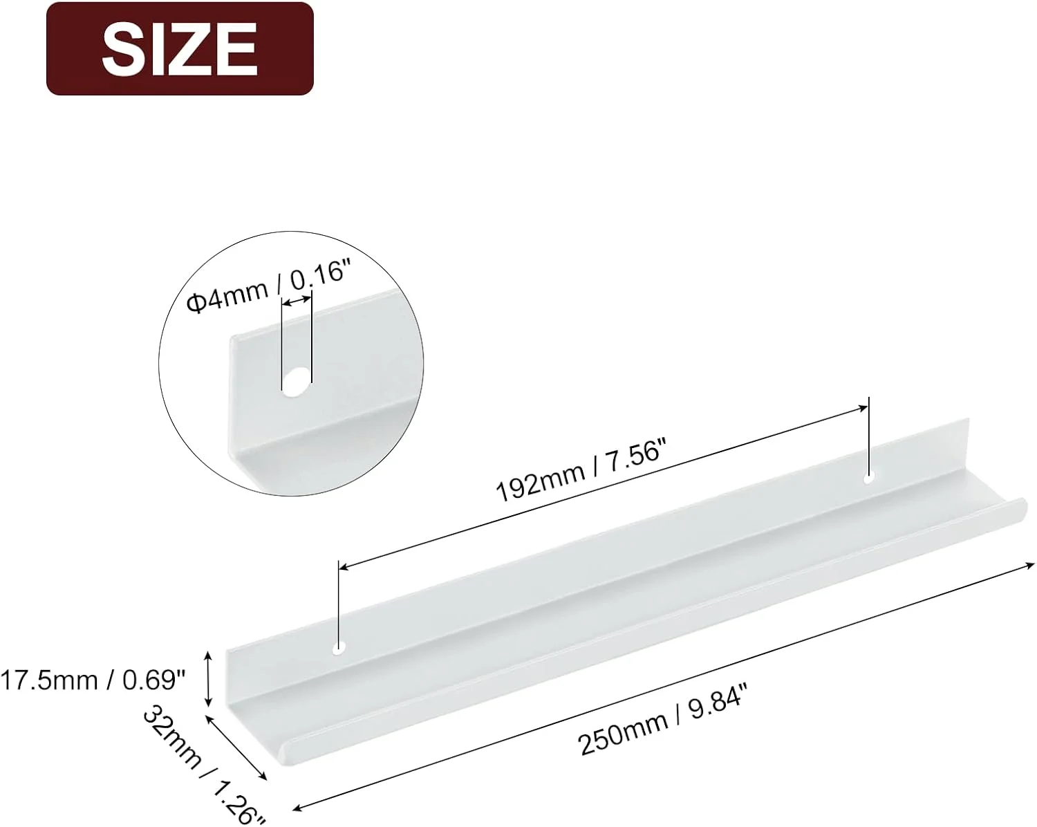 سورسینگ مپ دستگیره لبه انگشتی کابینت، 10 عدد 250 میلی متر / 9.84 اینچ آلیاژ آلومینیوم نصب پشتی دستگیره های مخفی کابینت دستگیره پنهان برای کابینت کشو آشپزخانه منزل، سفید سورسینگ مپ دستگیره لبه انگشتی کابینت، 10 عدد 250 میلی متر / 9.84 اینچ آلیاژ آلومینیوم نصب پشتی دستگیره های مخفی کابینت دستگیره پنهان برای کابینت کشو آشپزخانه منزل، سفید