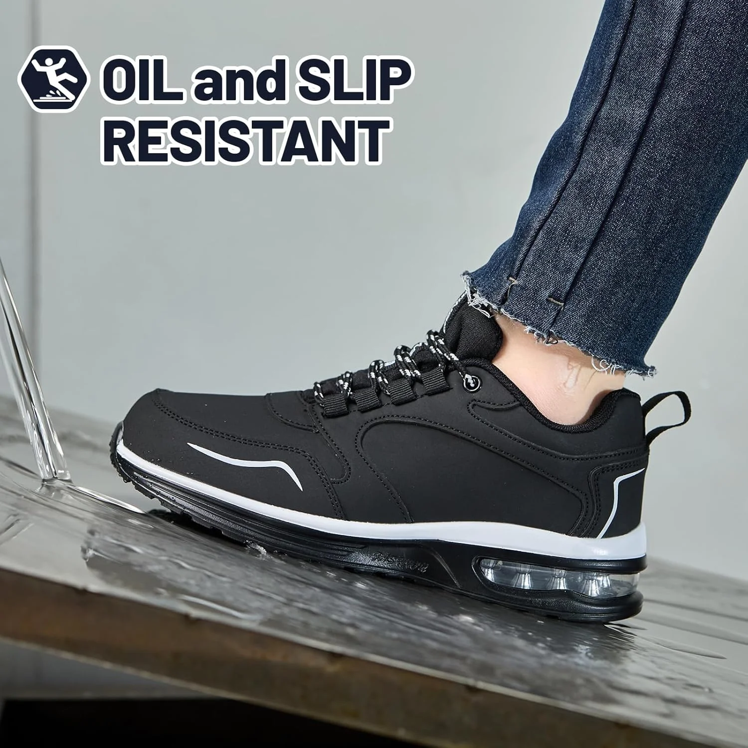 کفش ضد آب زنانه لنسنبو، پهن، ضد لغزش، مناسب کار، آشپزی، خدمات غذایی، مقاوم در برابر آب، کفش پیاده روی سبک وزن، ضد لغزش، مناسب پرستاران کفش ضد آب زنانه لنسنبو، پهن، ضد لغزش، مناسب کار، آشپزی، خدمات غذایی، مقاوم در برابر آب، کفش پیاده روی سبک وزن، ضد لغزش، مناسب پرستاران