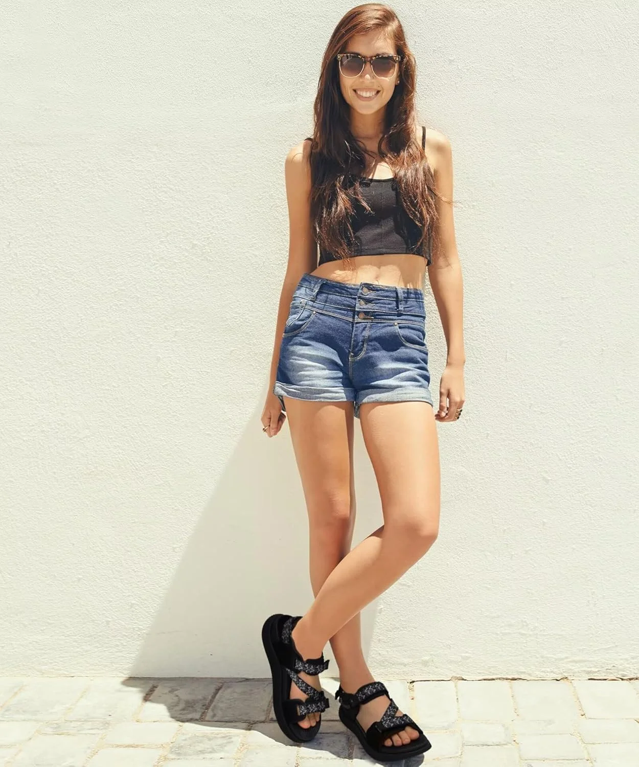 صندل طبی زنانه KuaiLu مناسب پیاده روی، دارای قوس حمایتی، مناسب پیاده روی، مناسب التهاب کف پا، ورزشی، ریکاوری، دارای بالشتک، مناسب سفر در تابستان، مناسب فضای باز، جلوباز، ضدآب، مشکی، سایز 41