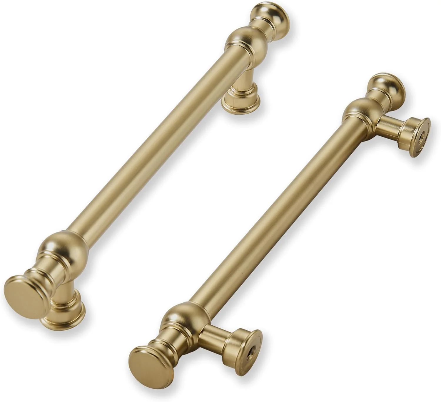 دستگیره کابینت برنجی برس خورده Khtumeware، بسته 10 عددی، 128 میلی متر فاصله سوراخ، دستگیره های سنگین و بادوام برای کابینت آشپزخانه، کمد و کشو، مناسب برای حمام دستگیره کابینت برنجی برس خورده Khtumeware، بسته 10 عددی، 128 میلی متر فاصله سوراخ، دستگیره های سنگین و بادوام برای کابینت آشپزخانه، کمد و کشو، مناسب برای حمام