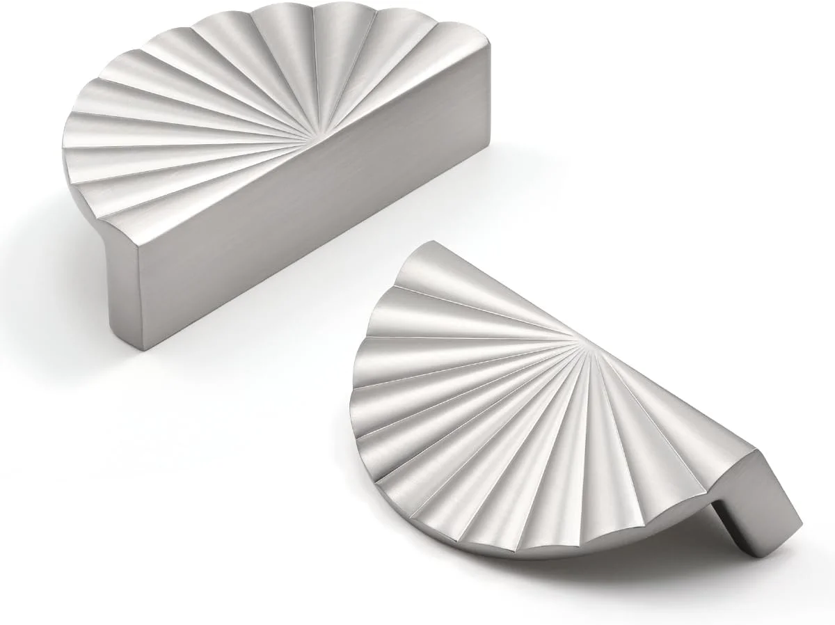 JIASENBAO بسته 10 عددی دستگیره کابینت نیکل برس خورده 3 اینچی، دستگیره های کشو نقره ای تخت، دستگیره های سخت افزاری کابینت کمد حمام و آشپزخانه، آلیاژ روی JIASENBAO بسته 10 عددی دستگیره کابینت نیکل برس خورده 3 اینچی، دستگیره های کشو نقره ای تخت، دستگیره های سخت افزاری کابینت کمد حمام و آشپزخانه، آلیاژ روی