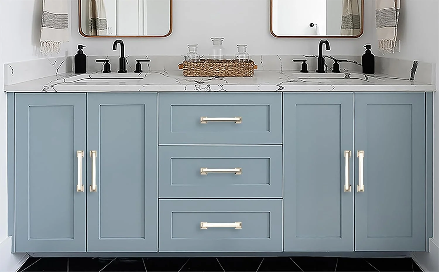 دستگیره کابینت نیکل براق Khtumeware، بسته 10 عددی، 5 اینچ (128 میلی متر) فاصله مرکز سوراخ، دستگیره های سخت افزاری آشپزخانه میله ای مستقیم برای کابینت ها و کشوها دستگیره کابینت نیکل براق Khtumeware، بسته 10 عددی، 5 اینچ (128 میلی متر) فاصله مرکز سوراخ، دستگیره های سخت افزاری آشپزخانه میله ای مستقیم برای کابینت ها و کشوها