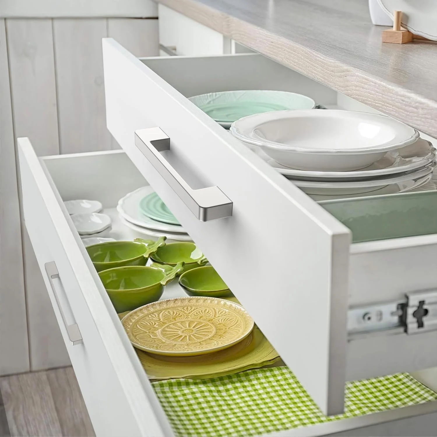 دستگیره کابینت نیکل برس خورده FILTA، 5 اینچی (128 میلی متر)، بسته 10 عددی، دستگیره های ساتن نیکل، سخت افزار کابینت برای کشوهای کابینت دستگیره کابینت نیکل برس خورده FILTA، 5 اینچی (128 میلی متر)، بسته 10 عددی، دستگیره های ساتن نیکل، سخت افزار کابینت برای کشوهای کابینت