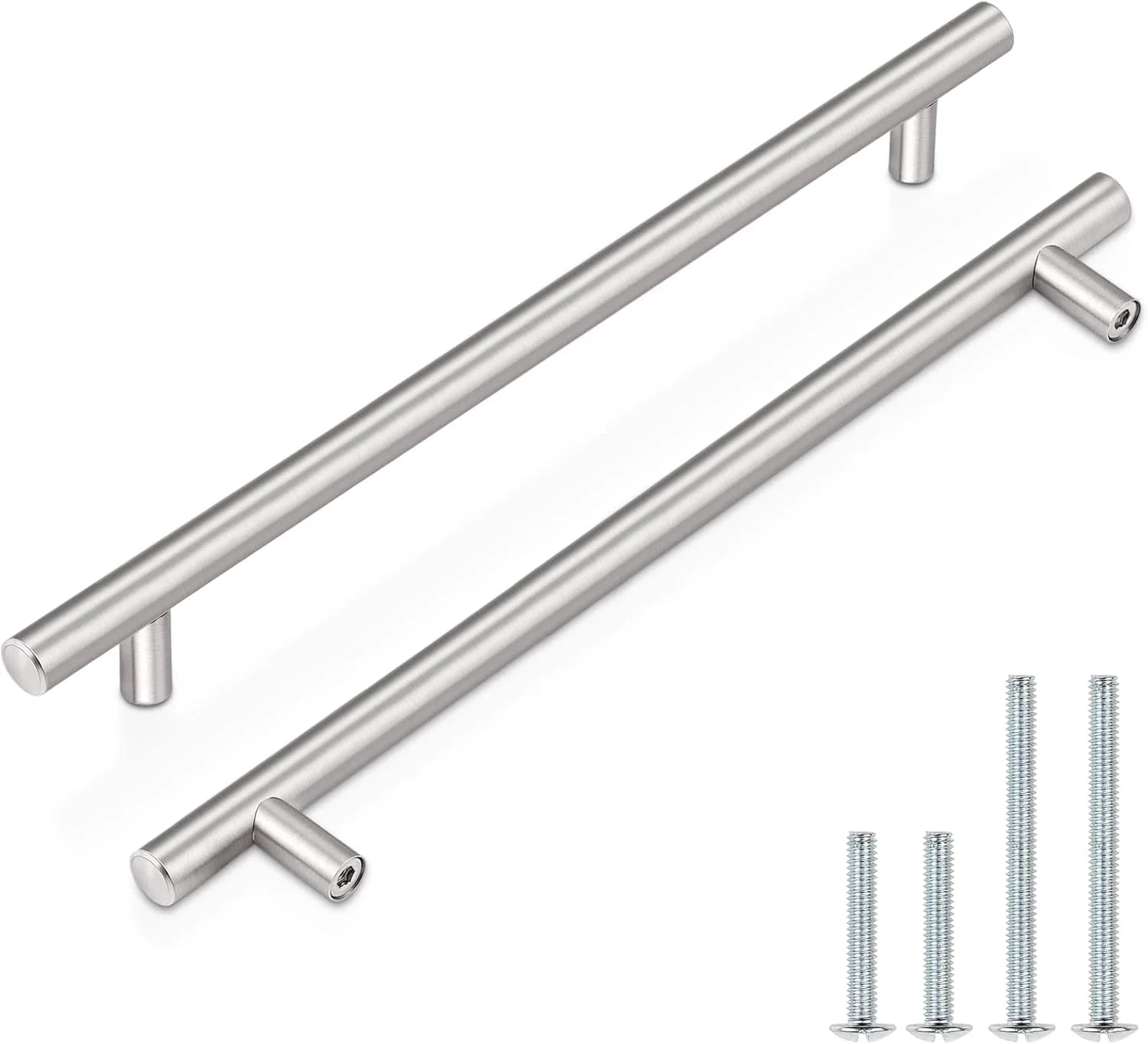 دستگیره کابینت پروبریكو، بسته 10 عددی، 25.4 سانتیمتری، نیکل برس خورده، دستگیره T شکل استیل ضد زنگ برای کابینت آشپزخانه، کشو و کمد دستگیره کابینت پروبریكو، بسته 10 عددی، 25.4 سانتیمتری، نیکل برس خورده، دستگیره T شکل استیل ضد زنگ برای کابینت آشپزخانه، کشو و کمد