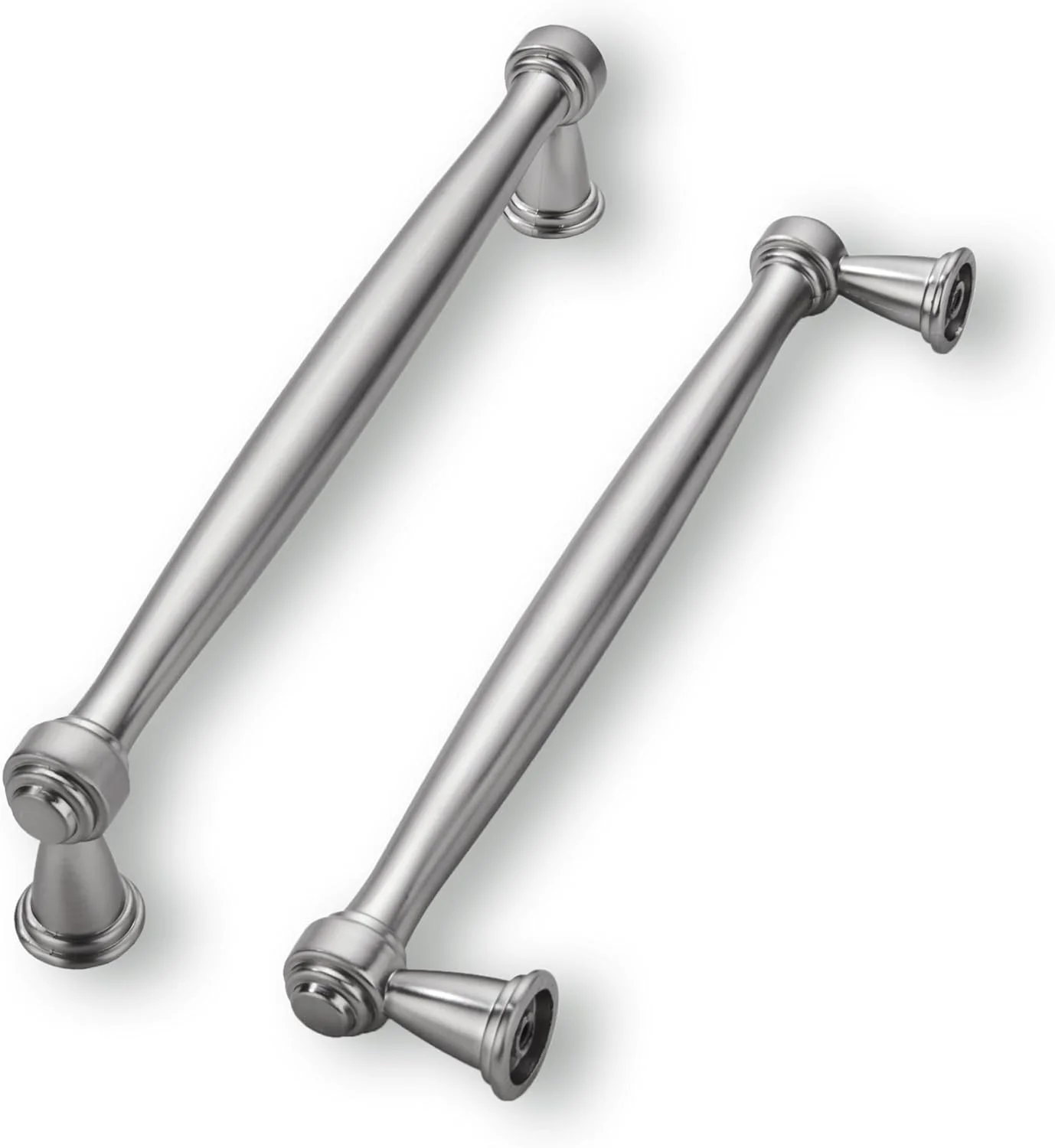 دستگیره کابینت ختوم ور، بسته 10 عددی، 5 اینچی (128 میلی متر)، نیکل ساتن برس خورده، دستگیره های سخت افزاری کابینت آشپزخانه برای کشوهای کمد و دستگیره های دراور دستگیره کابینت ختوم ور، بسته 10 عددی، 5 اینچی (128 میلی متر)، نیکل ساتن برس خورده، دستگیره های سخت افزاری کابینت آشپزخانه برای کشوهای کمد و دستگیره های دراور