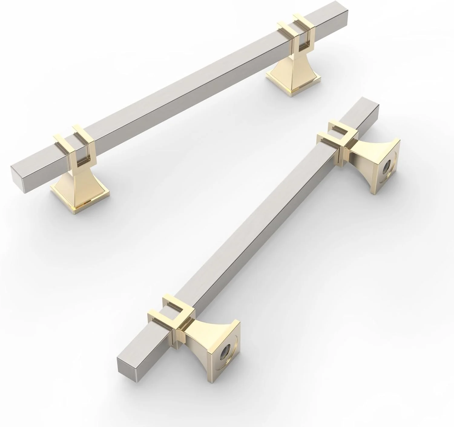 دستگیره کابینت 9BUILD بسته 10 عددی، 5 اینچی، نیکل ساتن برس خورده، دستگیره های سخت افزاری کابینت آشپزخانه، دستگیره های آشپزخانه برای کابینت، دستگیره های کشو تی بار دستگیره کابینت 9BUILD بسته 10 عددی، 5 اینچی، نیکل ساتن برس خورده، دستگیره های سخت افزاری کابینت آشپزخانه، دستگیره های آشپزخانه برای کابینت، دستگیره های کشو تی بار