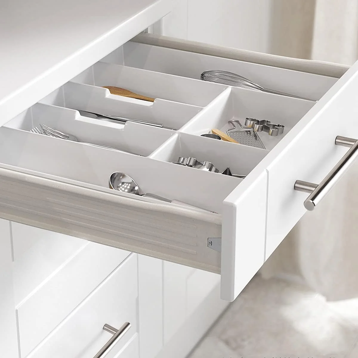 دستگیره کابینت آشپزخانه پروبریکو، فاصله سوراخ 96 میلی متر، دستگیره های T شکل نیکل برس خورده، دستگیره کشو کمد استیل ضد زنگ، دستگیره درب مبلمان 150 میلی متر، بسته 10 عددی