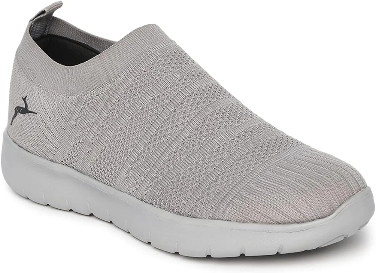 کفش ورزشی زنانه مارک لویر، سبک وزن، بافتنی، مناسب ورزش، دویدن و پیاده روی، خاکستری، سایز 38 اروپا