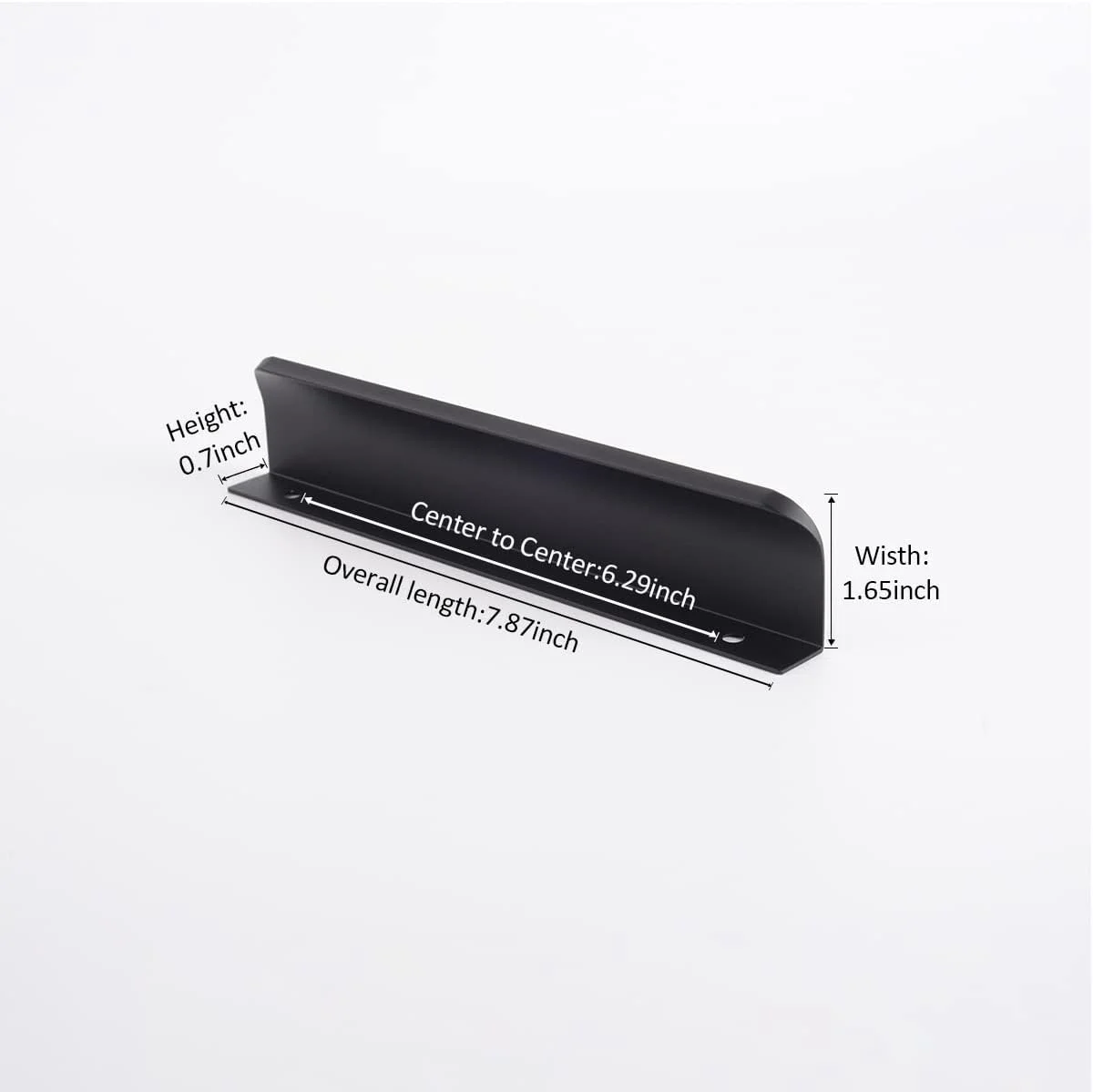 دستگیره مخفی لبه ای ساتانگا مشکی برای کابینت، کشو، دستگیره آلومینیومی تخت مخفی نصب شده در پشت درب منزل، بسته 10 عددی، مدرن، طول کلی 7.87 اینچ، نصب آسان دستگیره مخفی لبه ای ساتانگا مشکی برای کابینت، کشو، دستگیره آلومینیومی تخت مخفی نصب شده در پشت درب منزل، بسته 10 عددی، مدرن، طول کلی 7.87 اینچ، نصب آسان