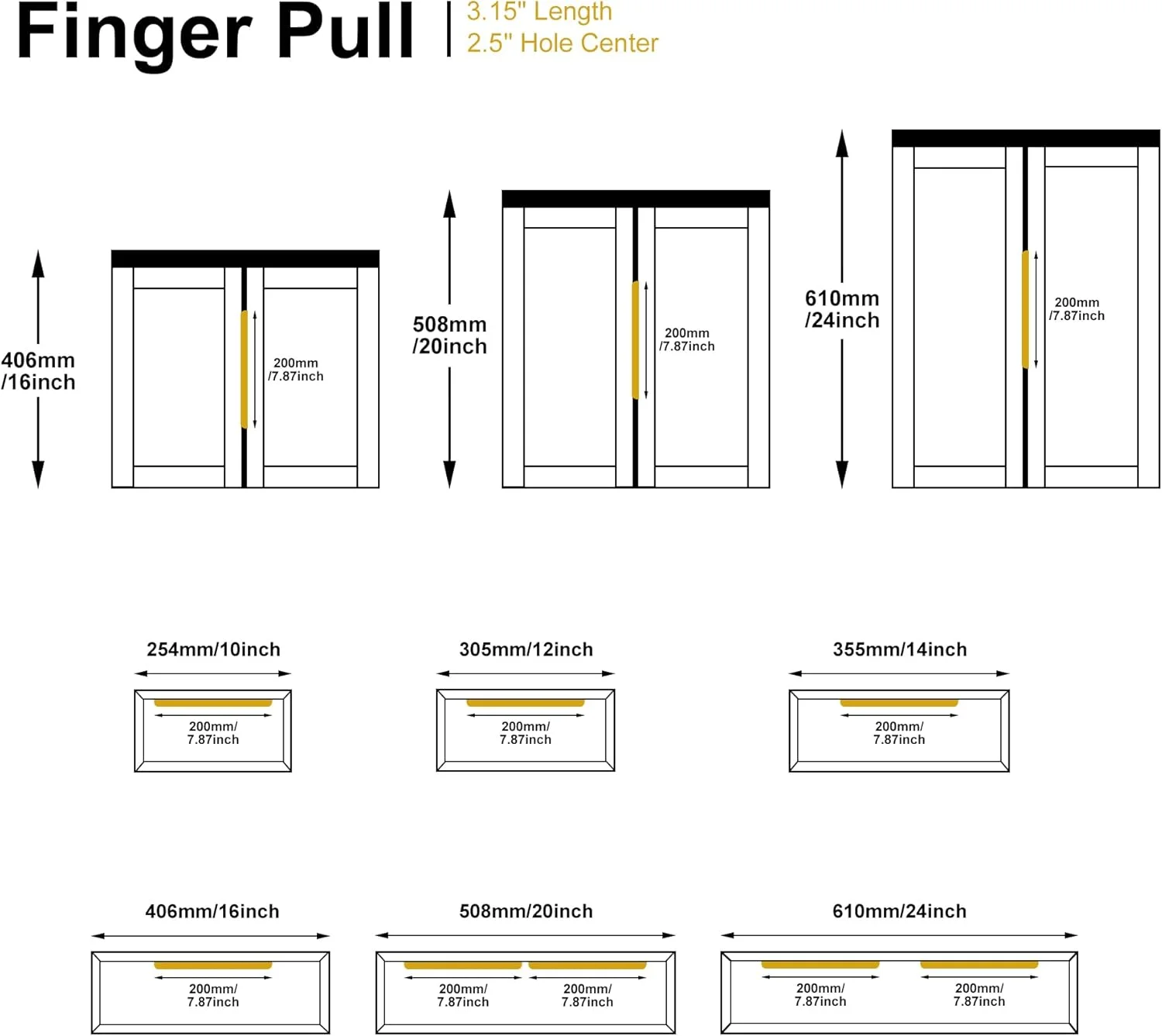 دستگیره مخفی لبه ای ساتانگا مشکی برای کابینت، کشو، دستگیره آلومینیومی تخت مخفی نصب شده در پشت درب منزل، بسته 10 عددی، مدرن، طول کلی 7.87 اینچ، نصب آسان دستگیره مخفی لبه ای ساتانگا مشکی برای کابینت، کشو، دستگیره آلومینیومی تخت مخفی نصب شده در پشت درب منزل، بسته 10 عددی، مدرن، طول کلی 7.87 اینچ، نصب آسان