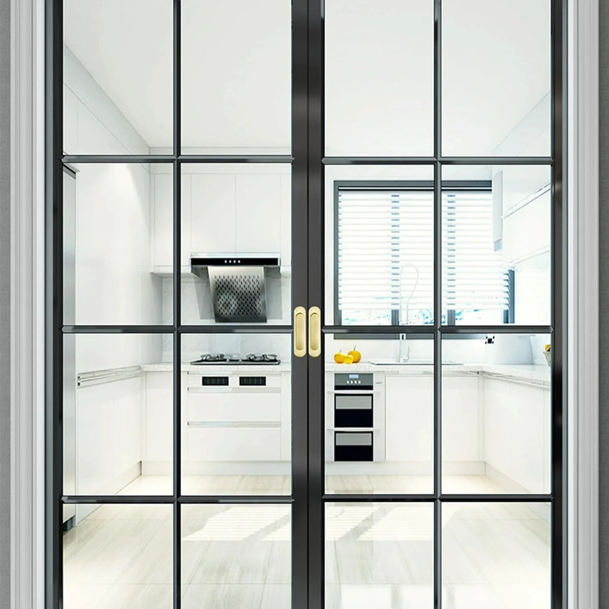 دستگیره های توکار انگشتی، بسته 4 عددی، 15 سانتی متری، آلیاژ آلومینیوم، مناسب درب های کشویی کمد، درب انبار، کمد، کابینت، پنجره، دستگیره های بیضی توکار