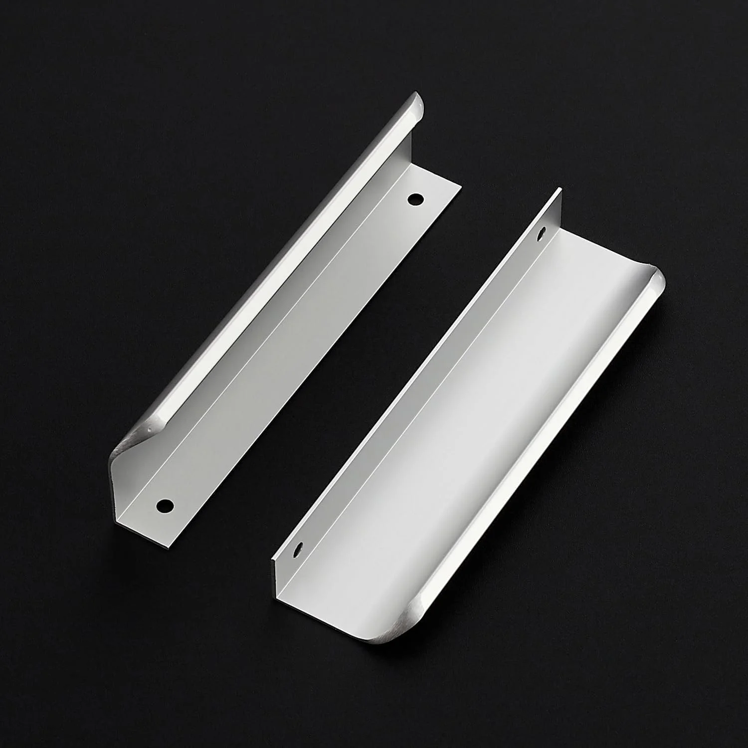 دستگیره مخفی کابینت راوینته بسته 10 عددی، مرکز سوراخ 128 میلی متر، دستگیره لبه ای نقره ای، دستگیره های مخفی برای کشو آشپزخانه، طول 150 میلی متر دستگیره مخفی کابینت راوینته بسته 10 عددی، مرکز سوراخ 128 میلی متر، دستگیره لبه ای نقره ای، دستگیره های مخفی برای کشو آشپزخانه، طول 150 میلی متر