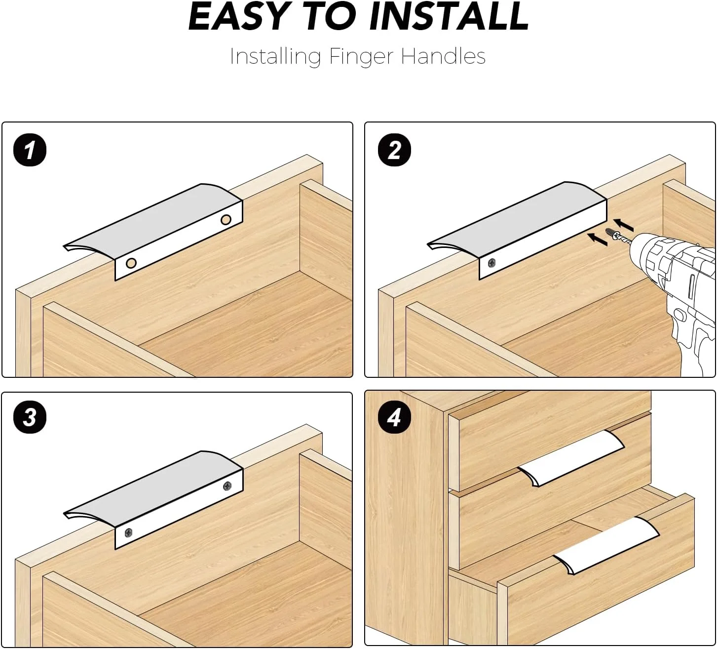 دستگیره مخفی کابینت راوینته بسته 10 عددی، مرکز سوراخ 128 میلی متر، دستگیره لبه ای نقره ای، دستگیره های مخفی برای کشو آشپزخانه، طول 150 میلی متر دستگیره مخفی کابینت راوینته بسته 10 عددی، مرکز سوراخ 128 میلی متر، دستگیره لبه ای نقره ای، دستگیره های مخفی برای کشو آشپزخانه، طول 150 میلی متر