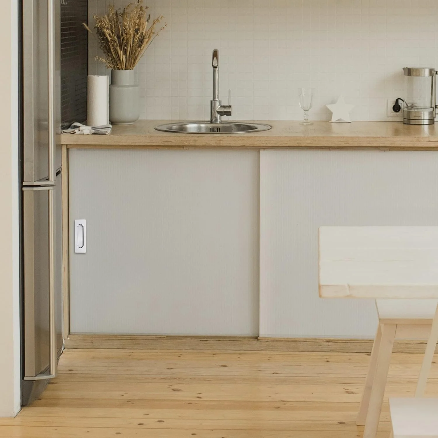 دستگیره های توکار انگشتی مستطیلی مَلیمالی، مناسب درب کابینت آشپزخانه، کمد و کشو، جنس استیل ضد زنگ برس خورده، طول 4.72 اینچ (2 عدد) دستگیره های توکار انگشتی مستطیلی مَلیمالی، مناسب درب کابینت آشپزخانه، کمد و کشو، جنس استیل ضد زنگ برس خورده، طول 4.72 اینچ (2 عدد)