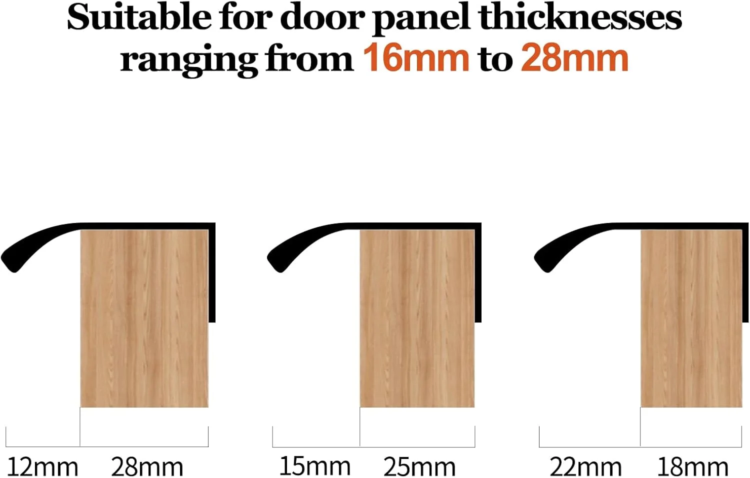 دستگیره لبه ای کابینت MATOYA، دستگیره مخفی کشو - دستگیره تخت کابینت برای نصب آسان - دستگیره کابینت آلیاژ آلومینیوم مدرن برای ارتقاء مبلمان آشپزخانه (8 عدد، برنزی، 120 میلی متر / 4.72 اینچ)