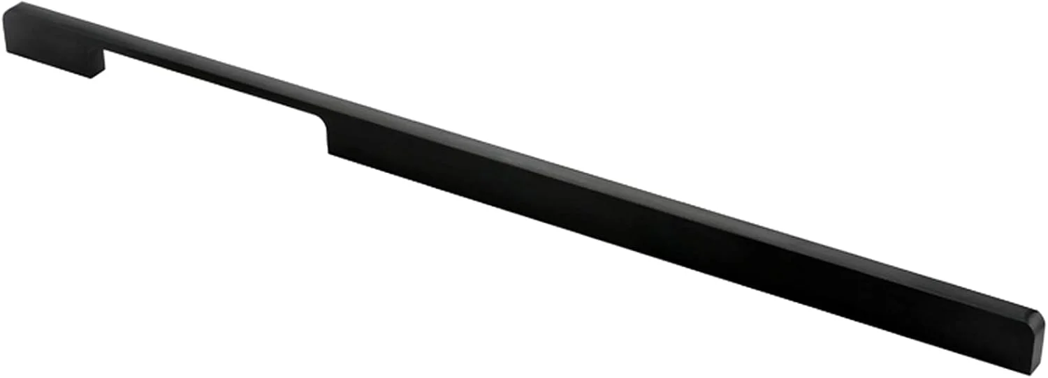 دستگیره کابینت، دستگیره های کشویی درب مبلمان، دستگیره کمانی، دستگیره های کمد آشپزخانه، دستگیره کشویی آلیاژ آلومینیوم، برای کشو کمد اتاق خواب، سخت افزار کمد حمام، مشکی (طول: 1000 میلی متر)