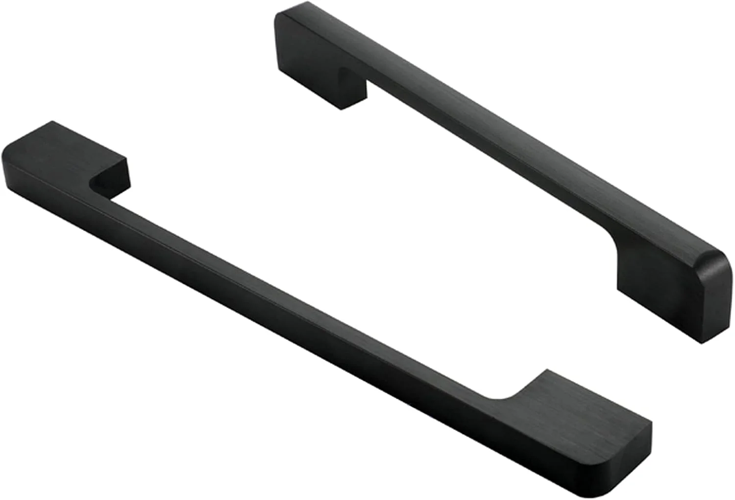 دستگیره کابینت، دستگیره های کشویی درب مبلمان، دستگیره کمانی، دستگیره های کمد آشپزخانه، دستگیره کشویی آلیاژ آلومینیوم، برای کشو کمد اتاق خواب، سخت افزار کمد حمام، مشکی (طول: 1000 میلی متر)