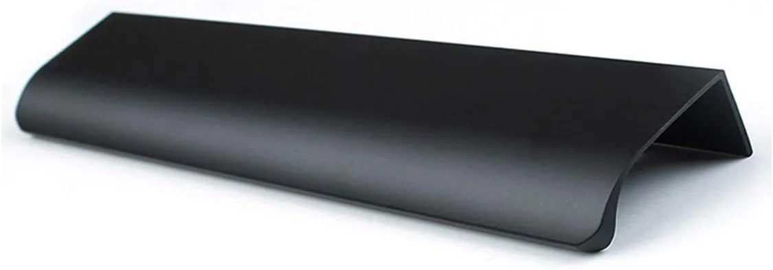 دستگیره کشو، بسته 10 عددی دستگیره لبه انگشتی مدرن برای مبلمان، دستگیره های مخفی کابینت آشپزخانه