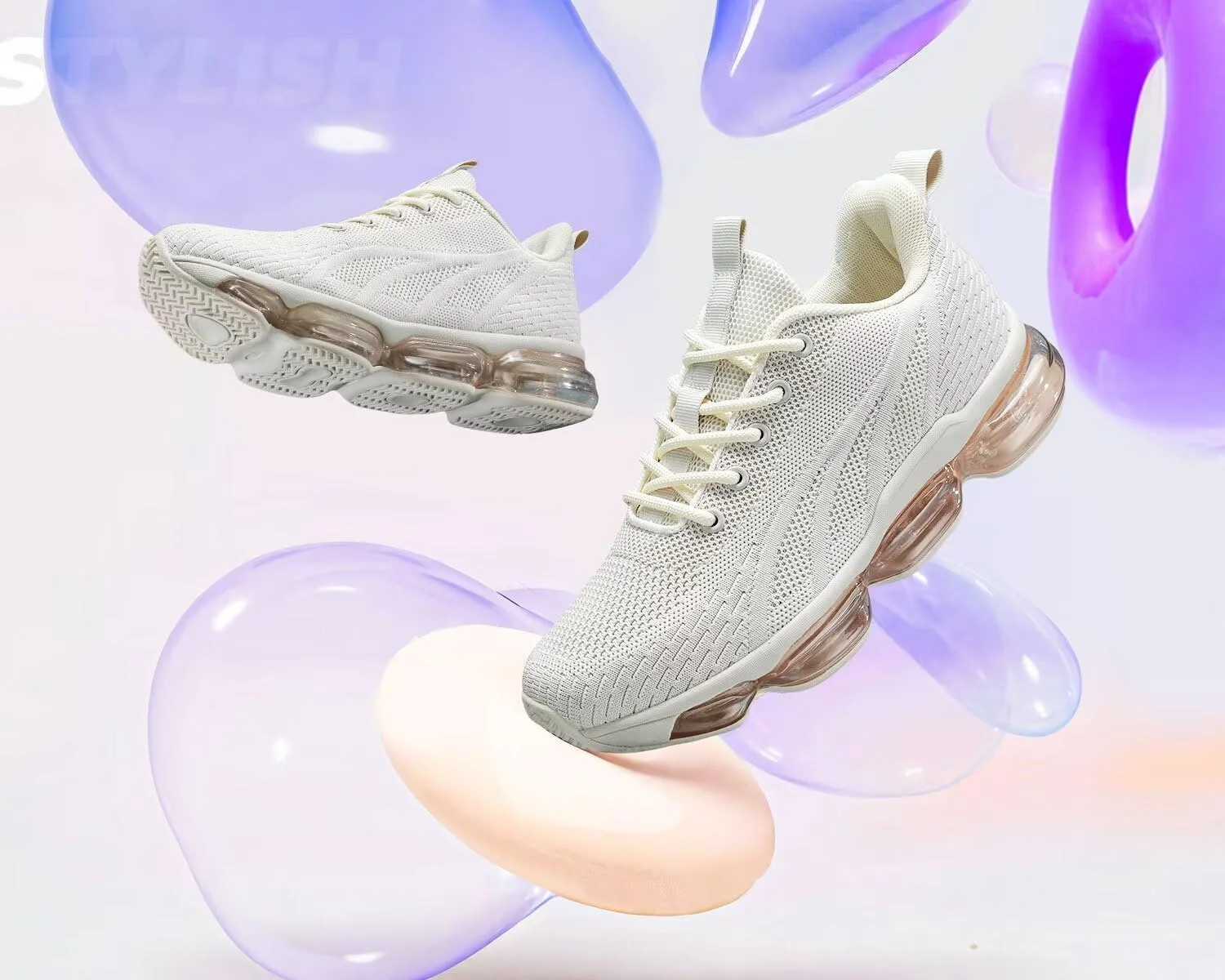 کفش‌های پیاده‌روی زنانه، کفش‌های جورابی، کفش‌های دویدن هوا، کفش‌های کتانی پلتفرمی، کفش‌های کالج، کفش‌های لژدار، کفش‌های پرستاری با پشتیبانی از قوس پا، Zapatos de Mujer