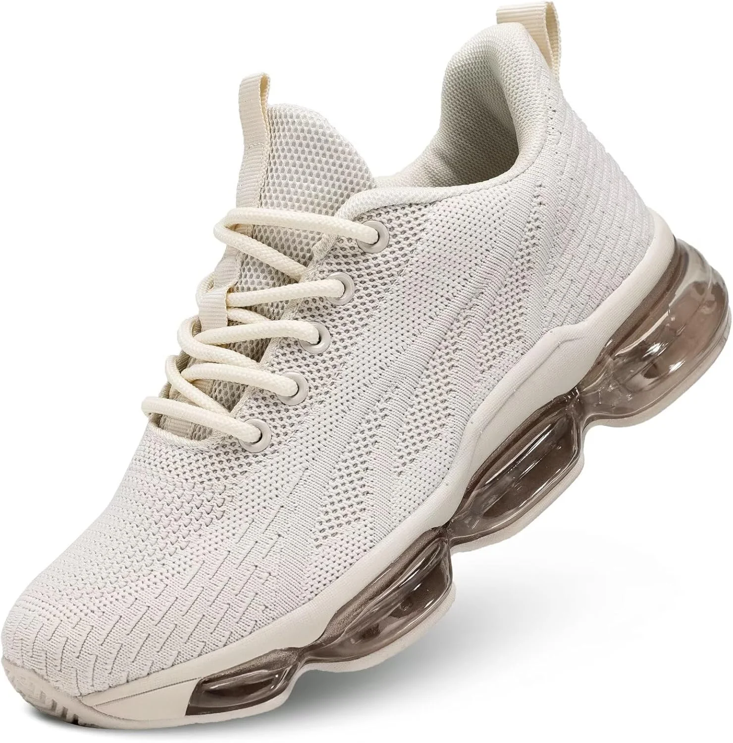 کفش‌های دویدن زنانه Kapsen، تنفس‌پذیر، ورزشی، فشن، ضد لغزش، مناسب پیاده‌روی، تنیس، کتانی، توری، مناسب تمرین، اسپرت و غیررسمی