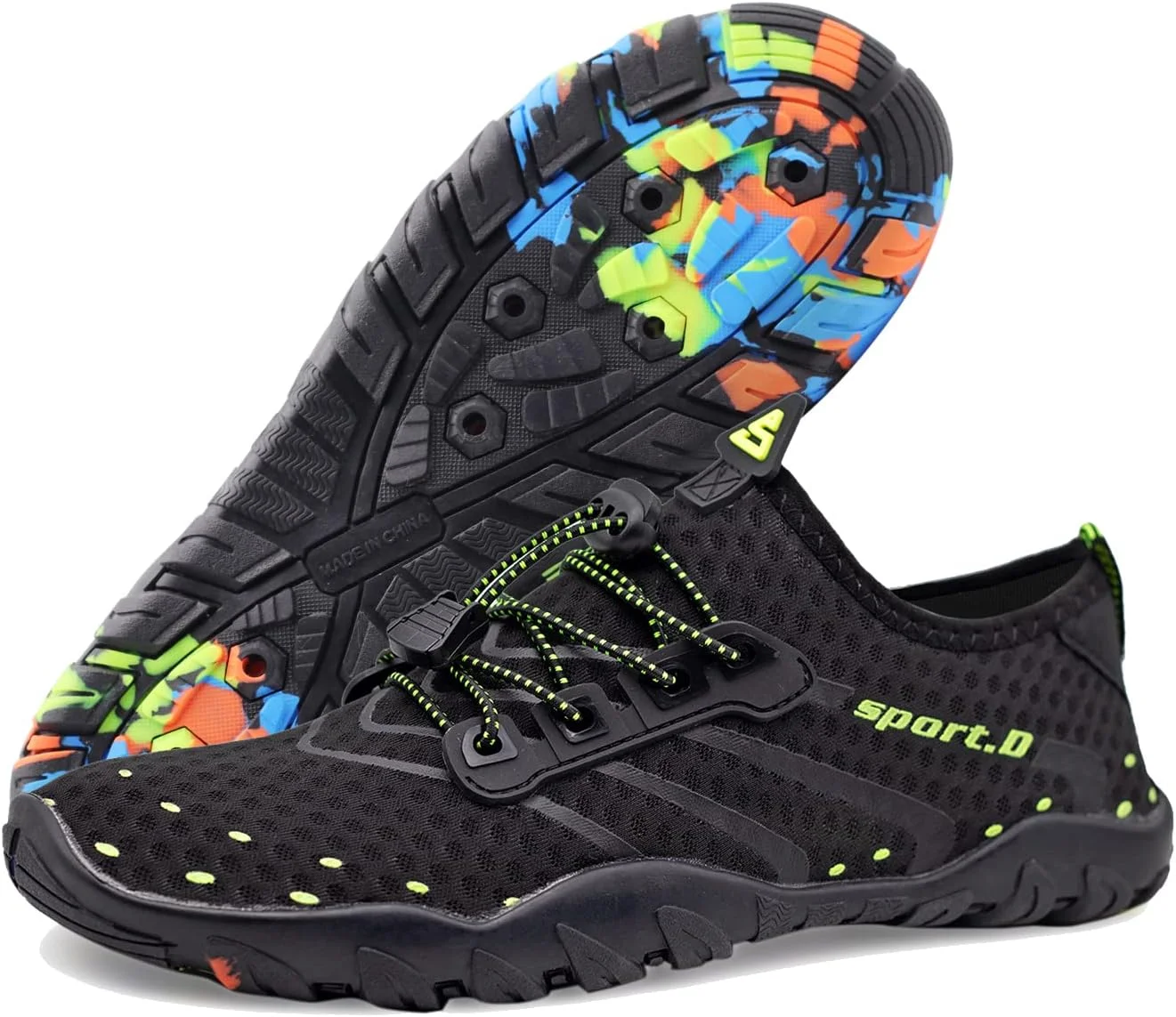 کفشهای آبی Joelynne برای زنان و مردان، کفشهای سریع خشکشونده و پا برهنه مناسب ساحل، شنا، ورزش، پیادهروی در فضای باز، غواصی و موجسواری کفشهای آبی Joelynne برای زنان و مردان، کفشهای سریع خشکشونده و پا برهنه مناسب ساحل، شنا، ورزش، پیادهروی در فضای باز، غواصی و موجسواری